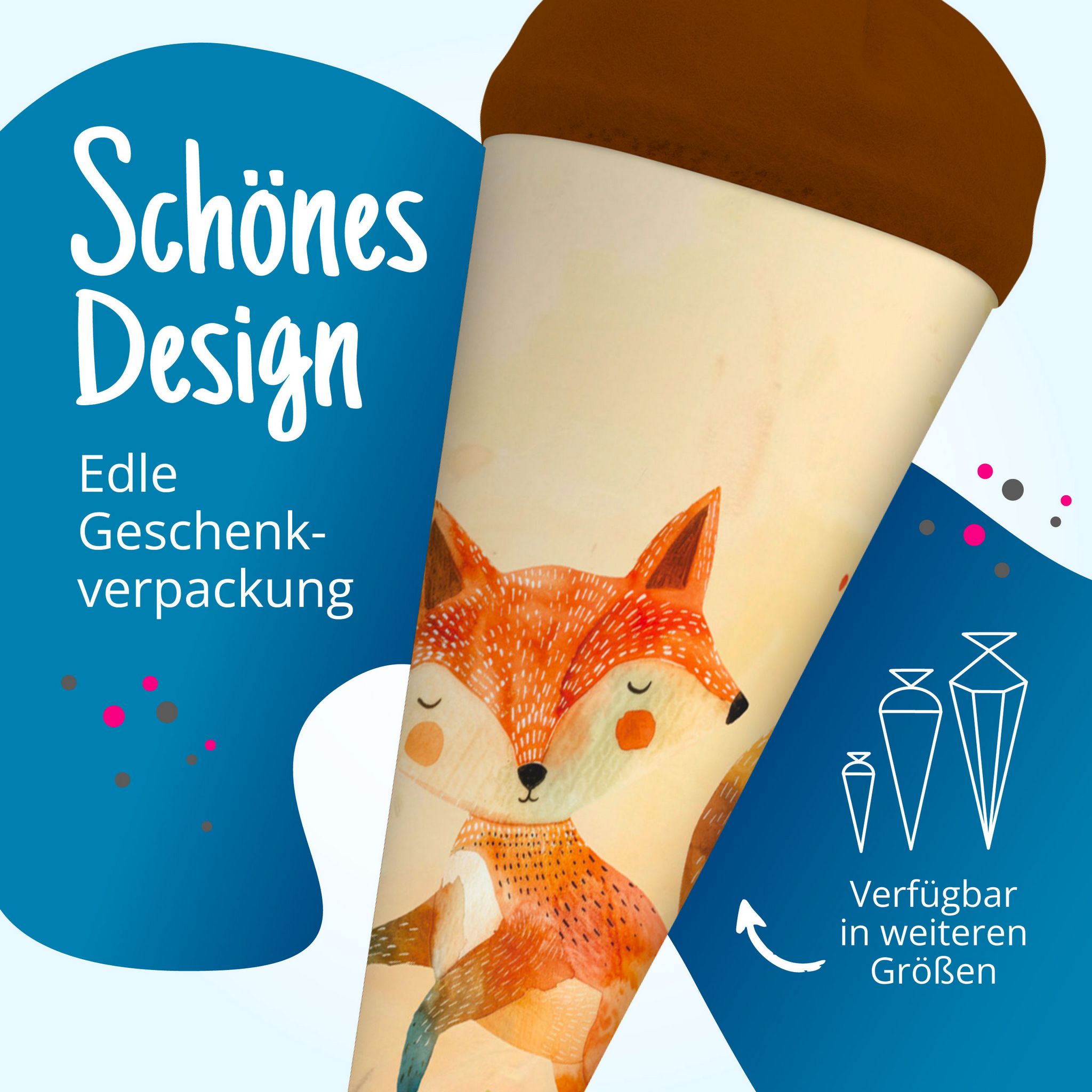 itenga Geschwister Schult�te 35cm Fuchs