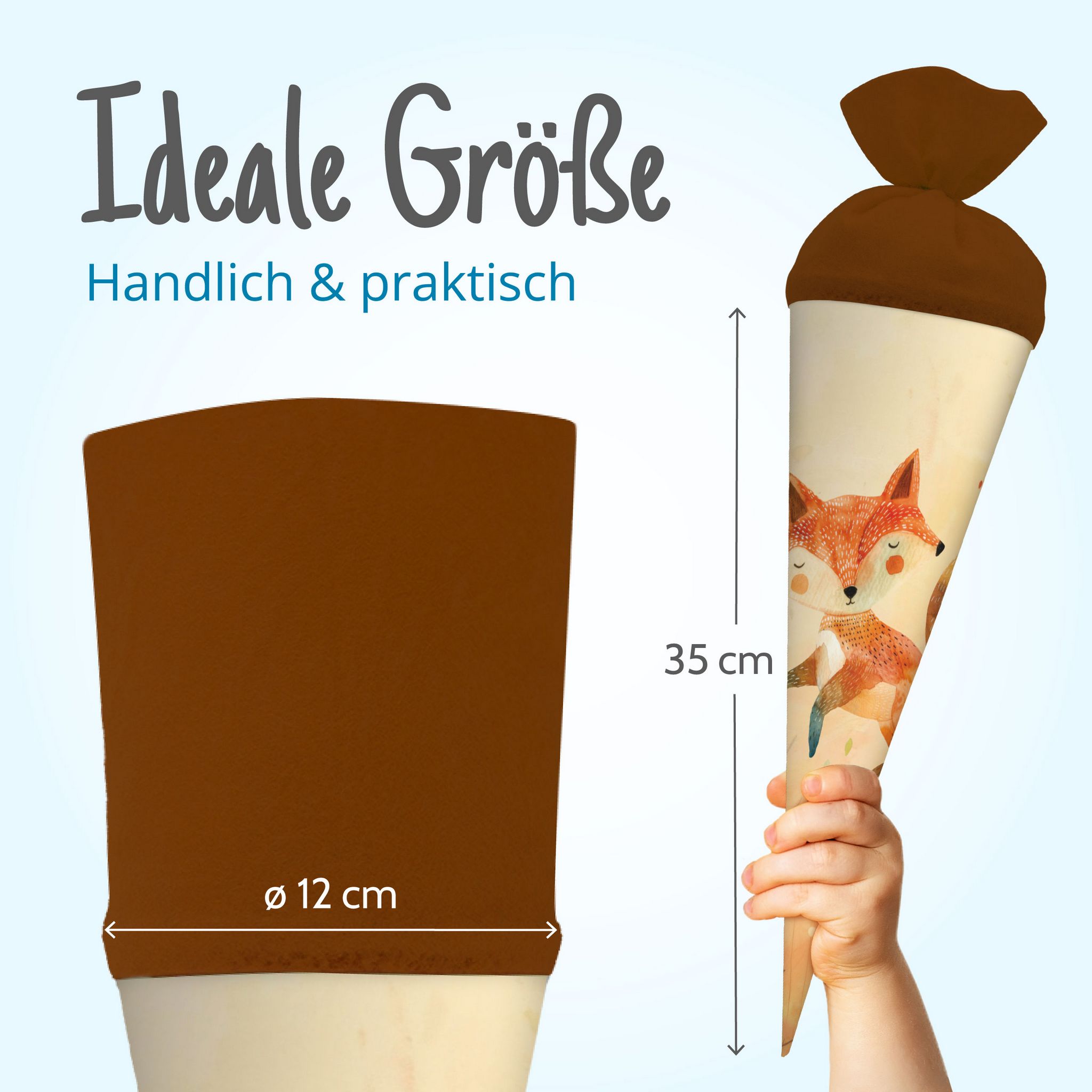 itenga Geschwister Schult�te 35cm Fuchs