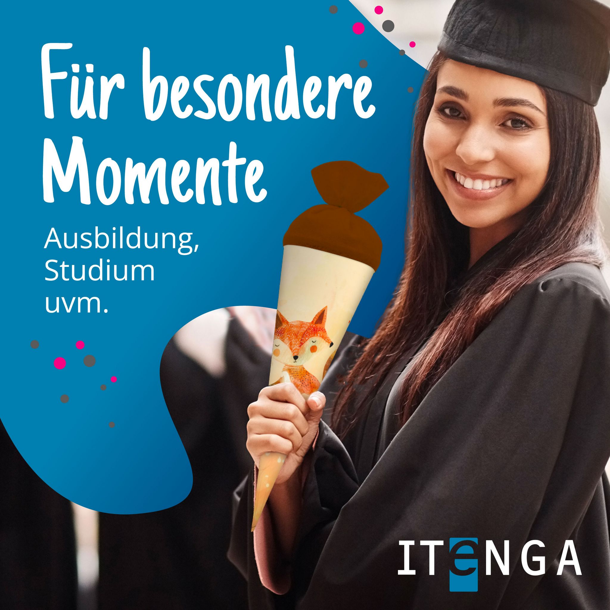 itenga Geschwister Schult�te 35cm Fuchs