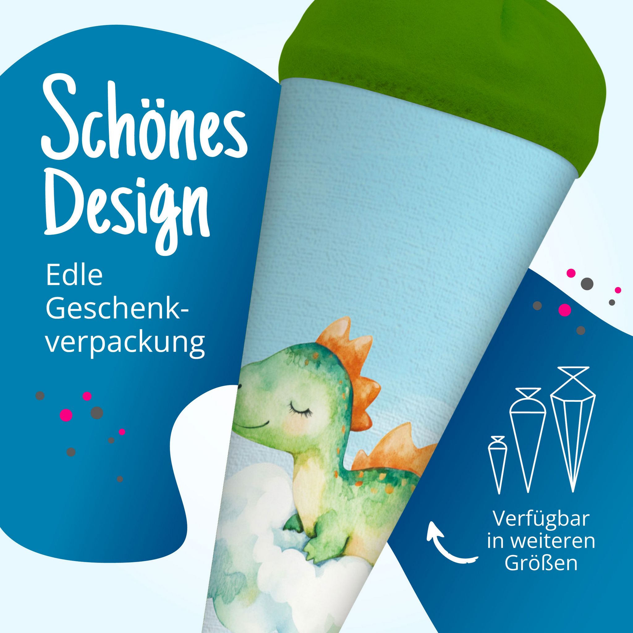 itenga Geschwister Schult�te 35cm Dino