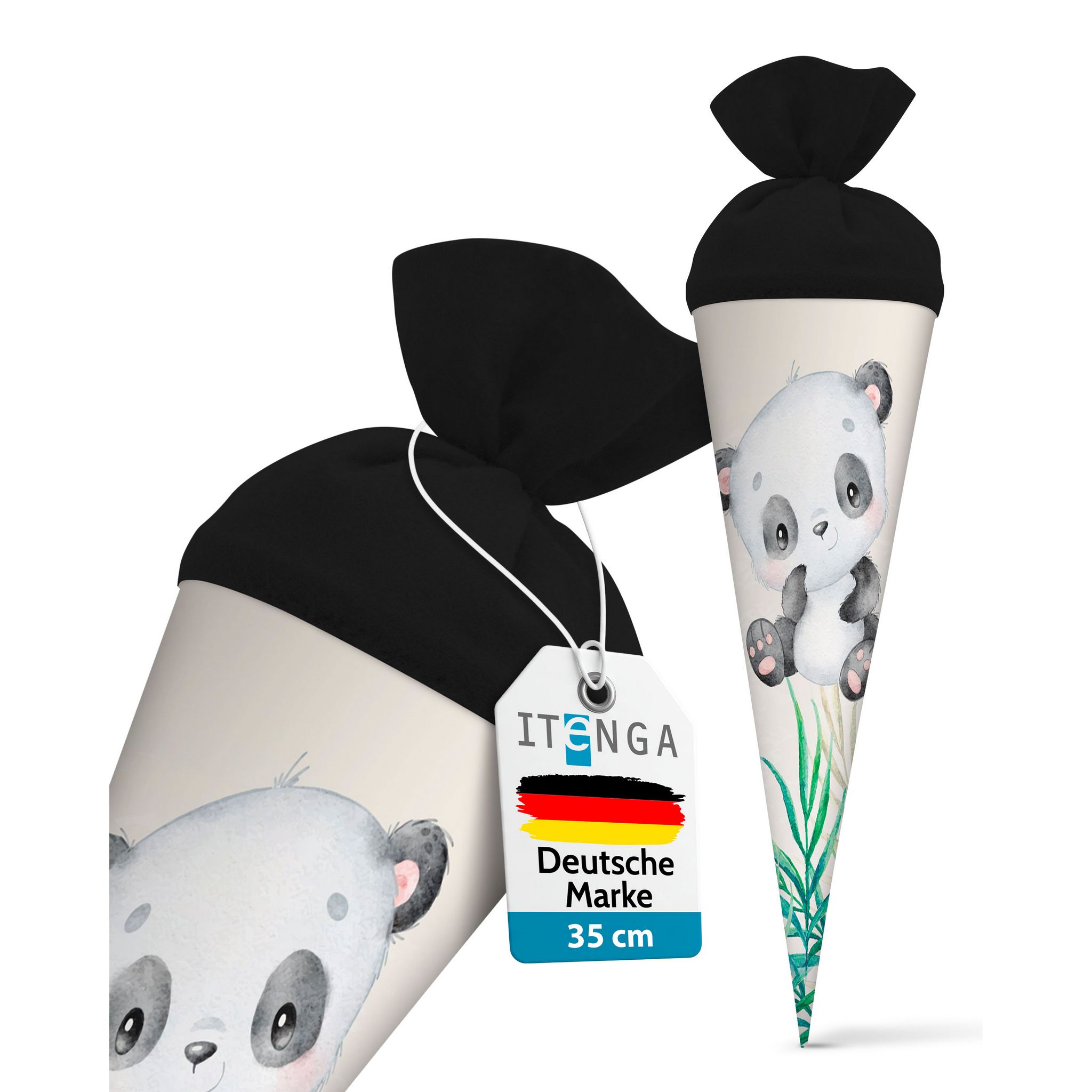 itenga Geschwister Schult�te 35cm Panda