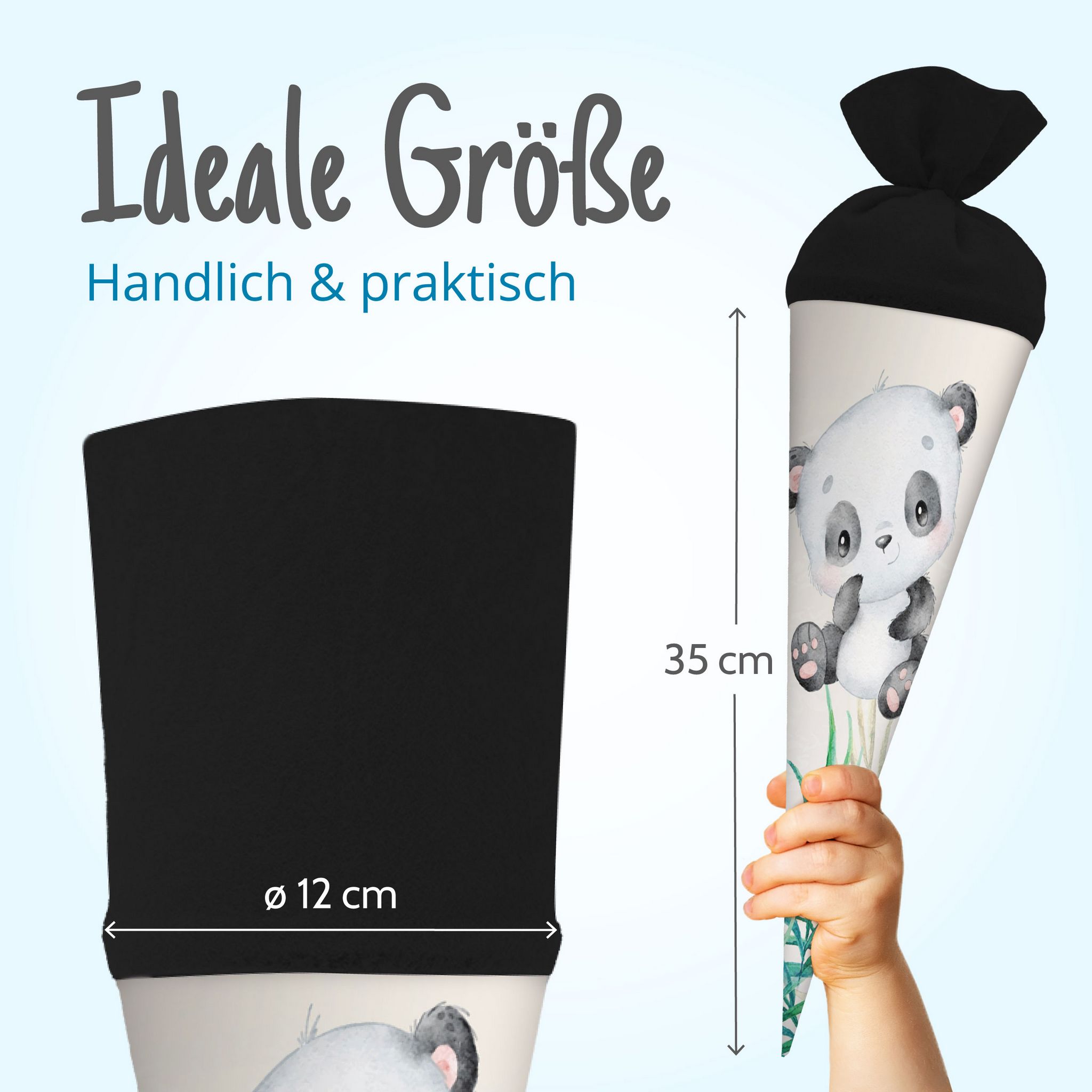 itenga Geschwister Schult�te 35cm Panda