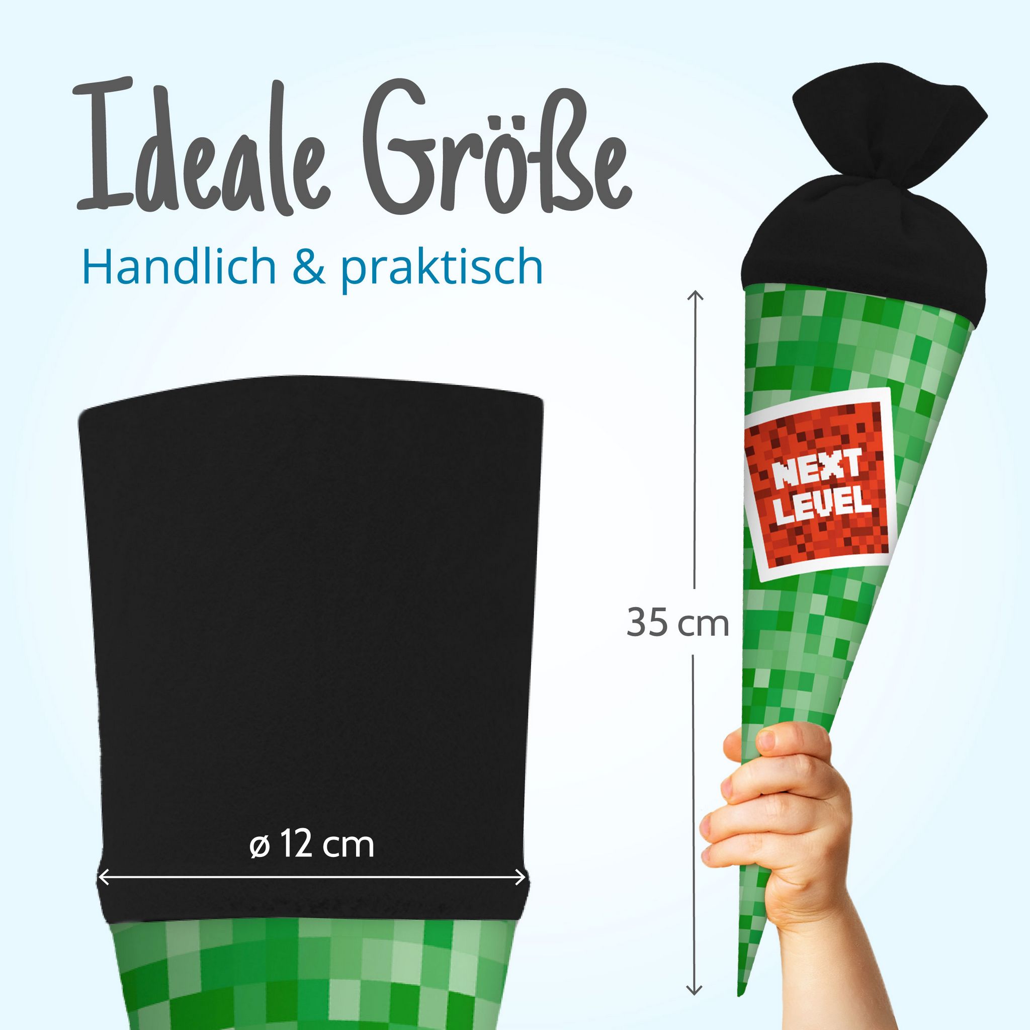 itenga Geschwisterschult�te 35cm "Pixel - Next Level"