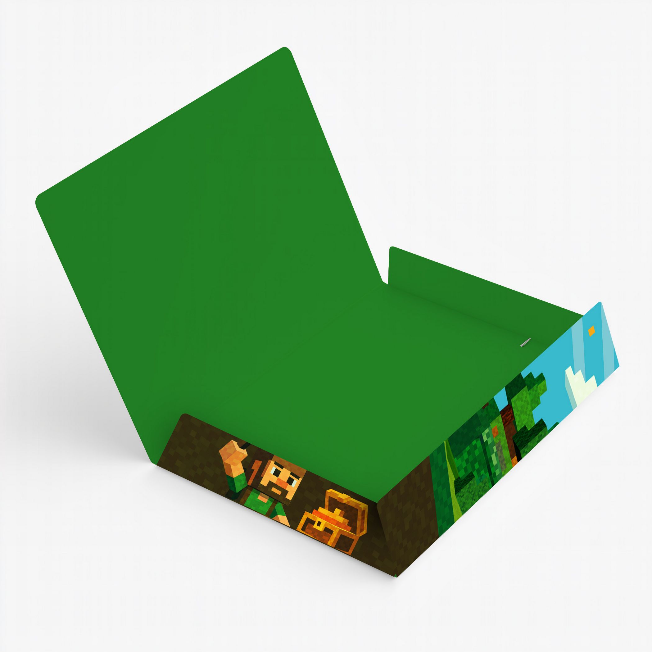 ITENGA Gummizugmappe Sammelmappe A4 PP Motiv BLOCKGAME