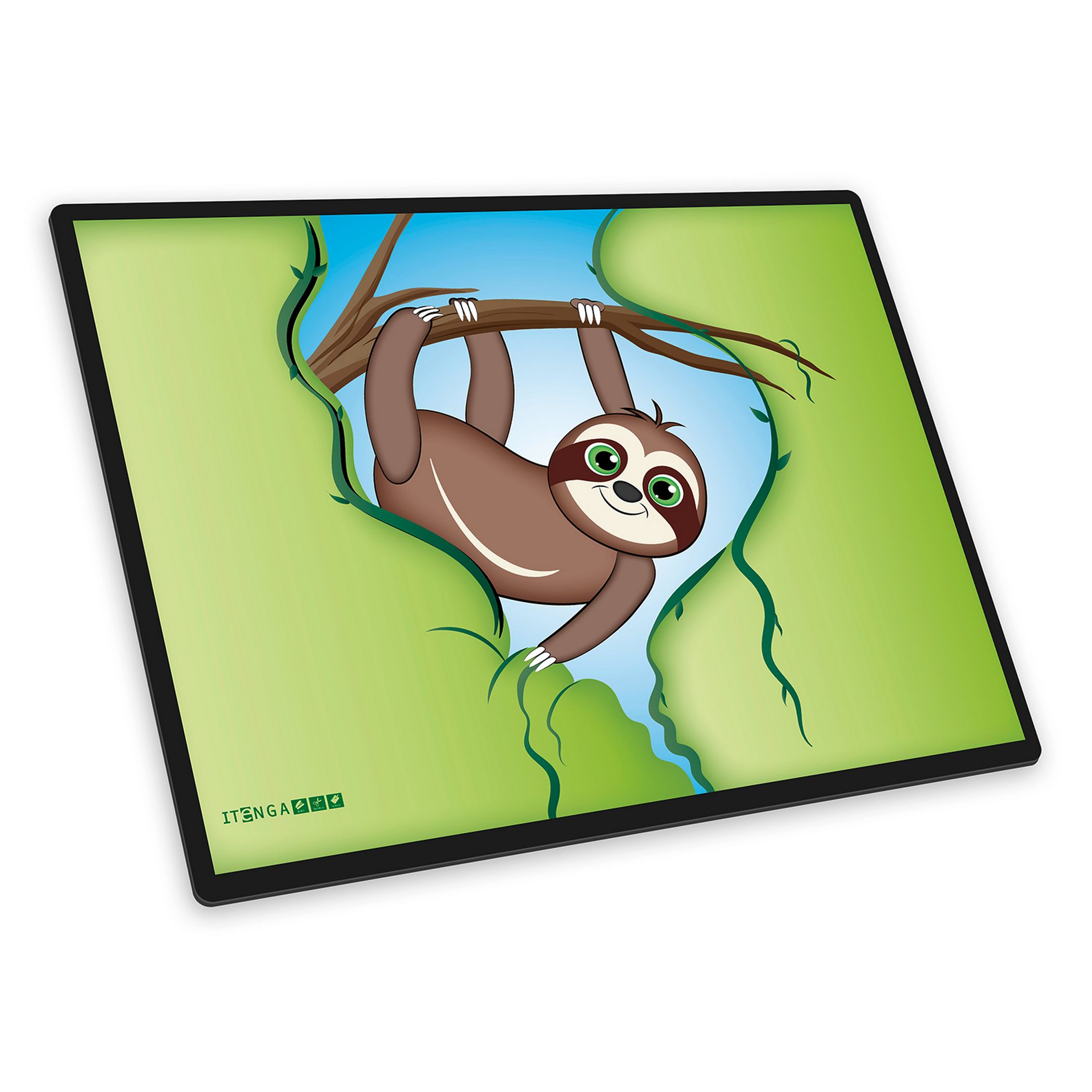itenga Schreibunterlage V1 - Serie Funny animals - FAULTIER