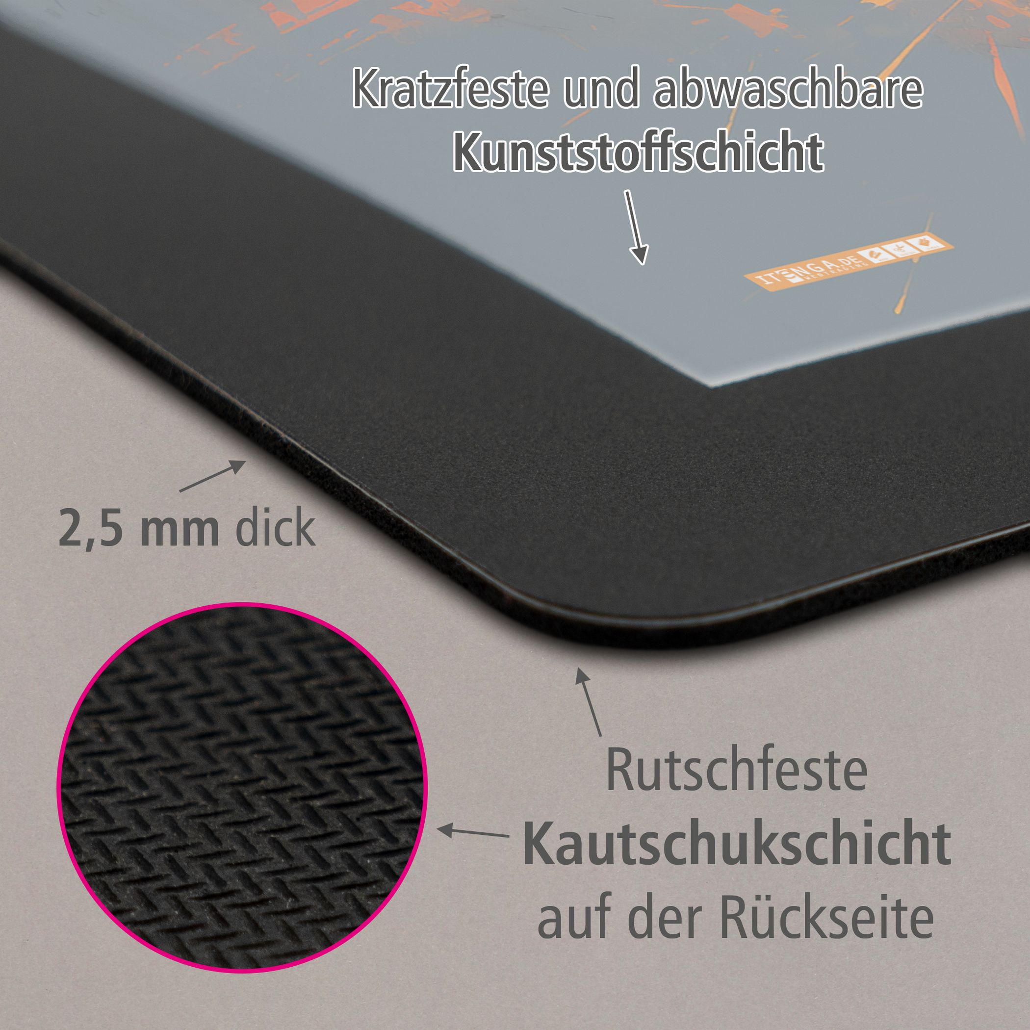 itenga Schreibunterlage V1 - Serie Sportmotive - SKATEBO...