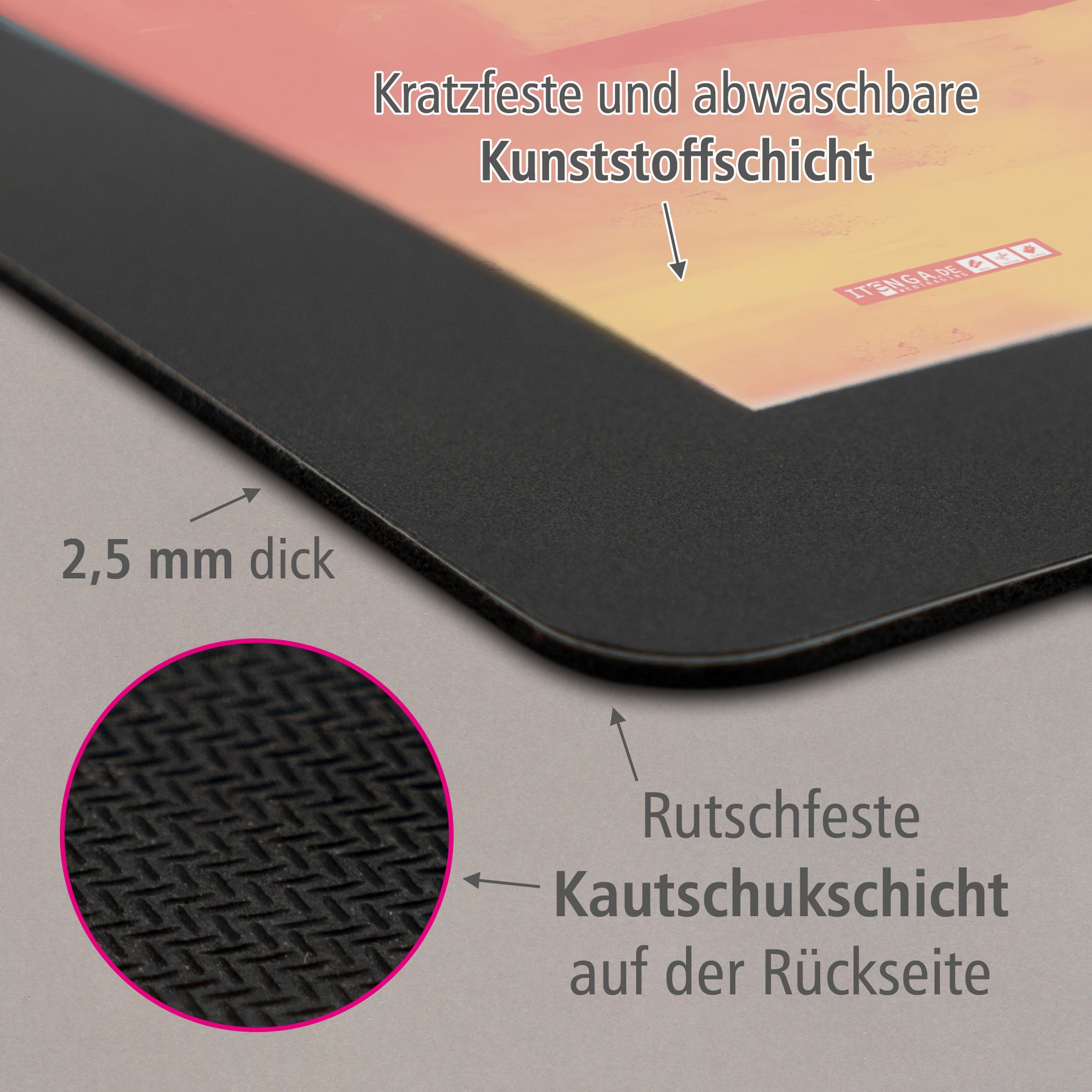 itenga Schreibunterlage V1 - Serie Sportmotive - BASKETBALL