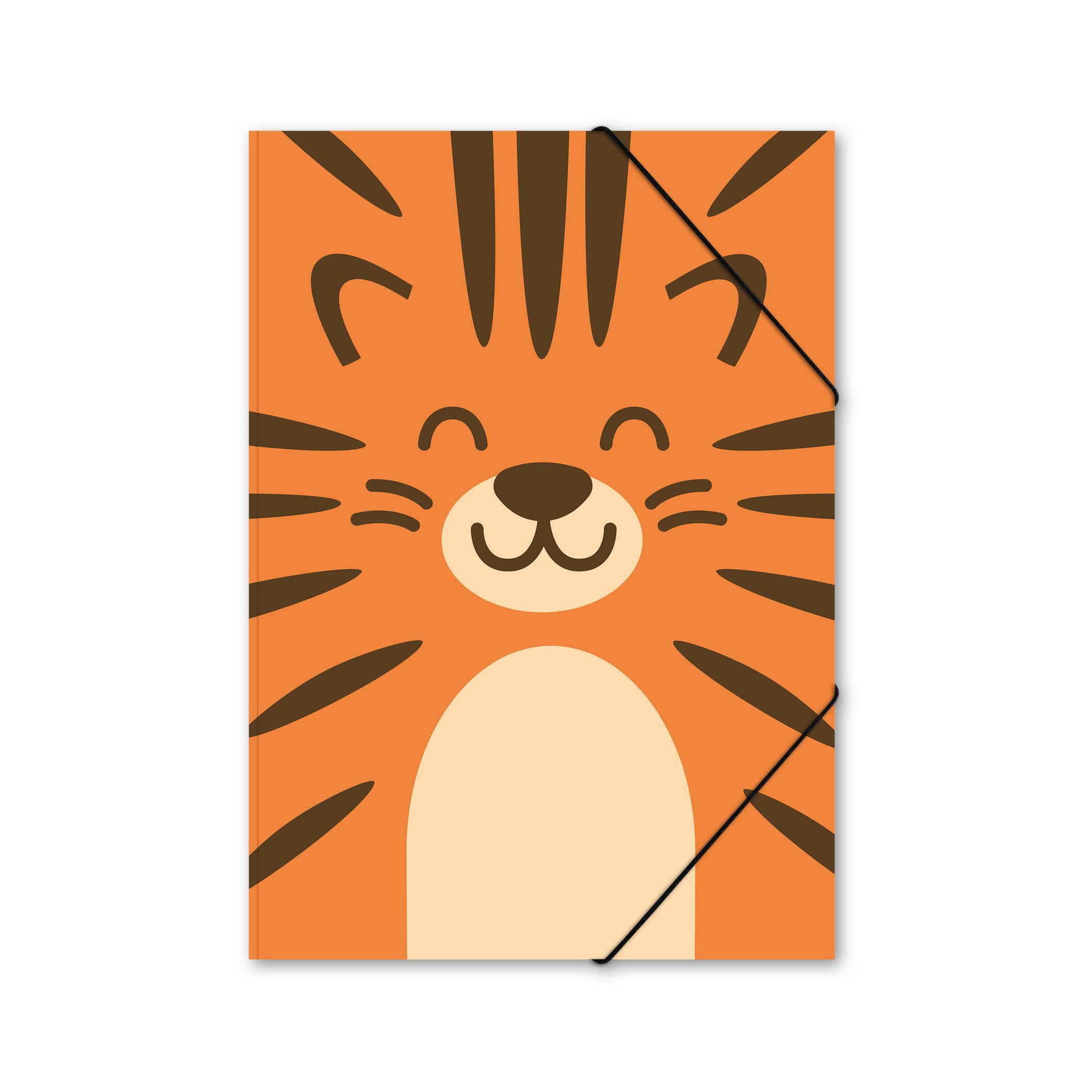 ITENGA Sammelmappe A4 PP Motiv Kawaii TIGER aus langlebi...