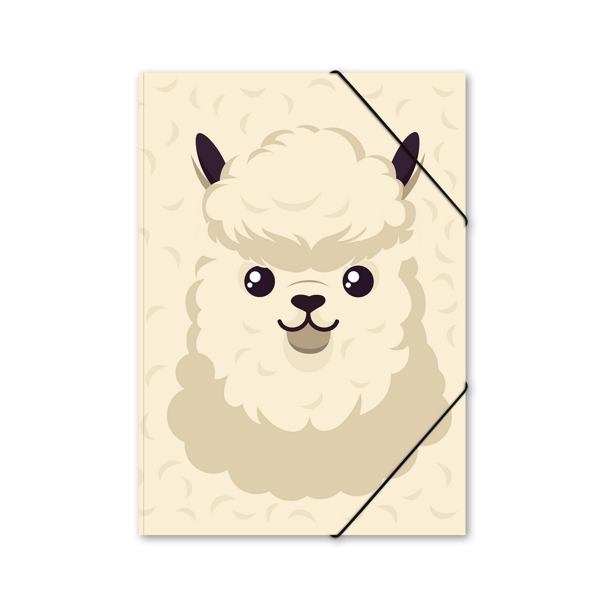 ITENGA Sammelmappe A4 PP Motiv Kawaii LAMA aus langlebig...