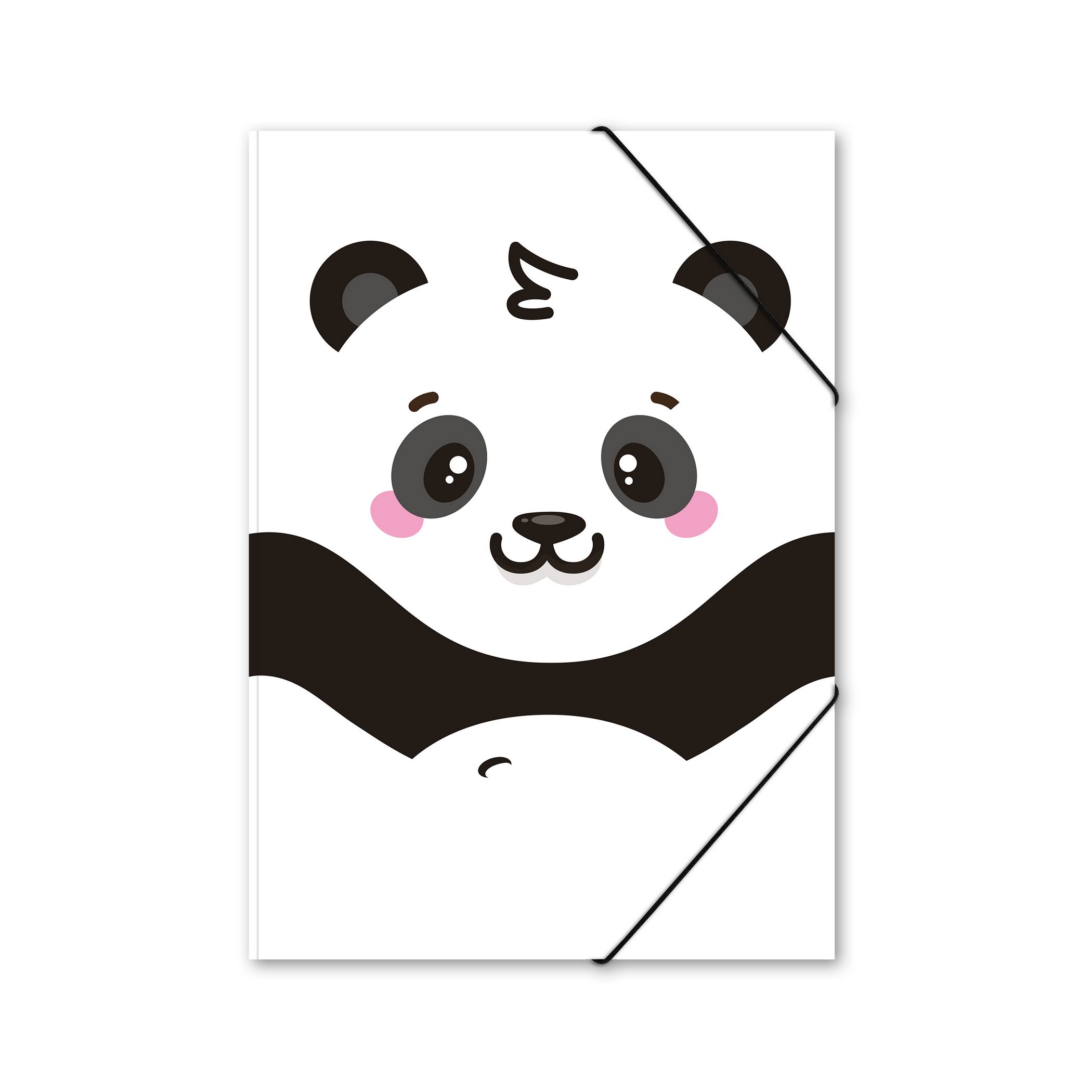 ITENGA Sammelmappe A4 PP Motiv Kawaii PANDA aus langlebi...