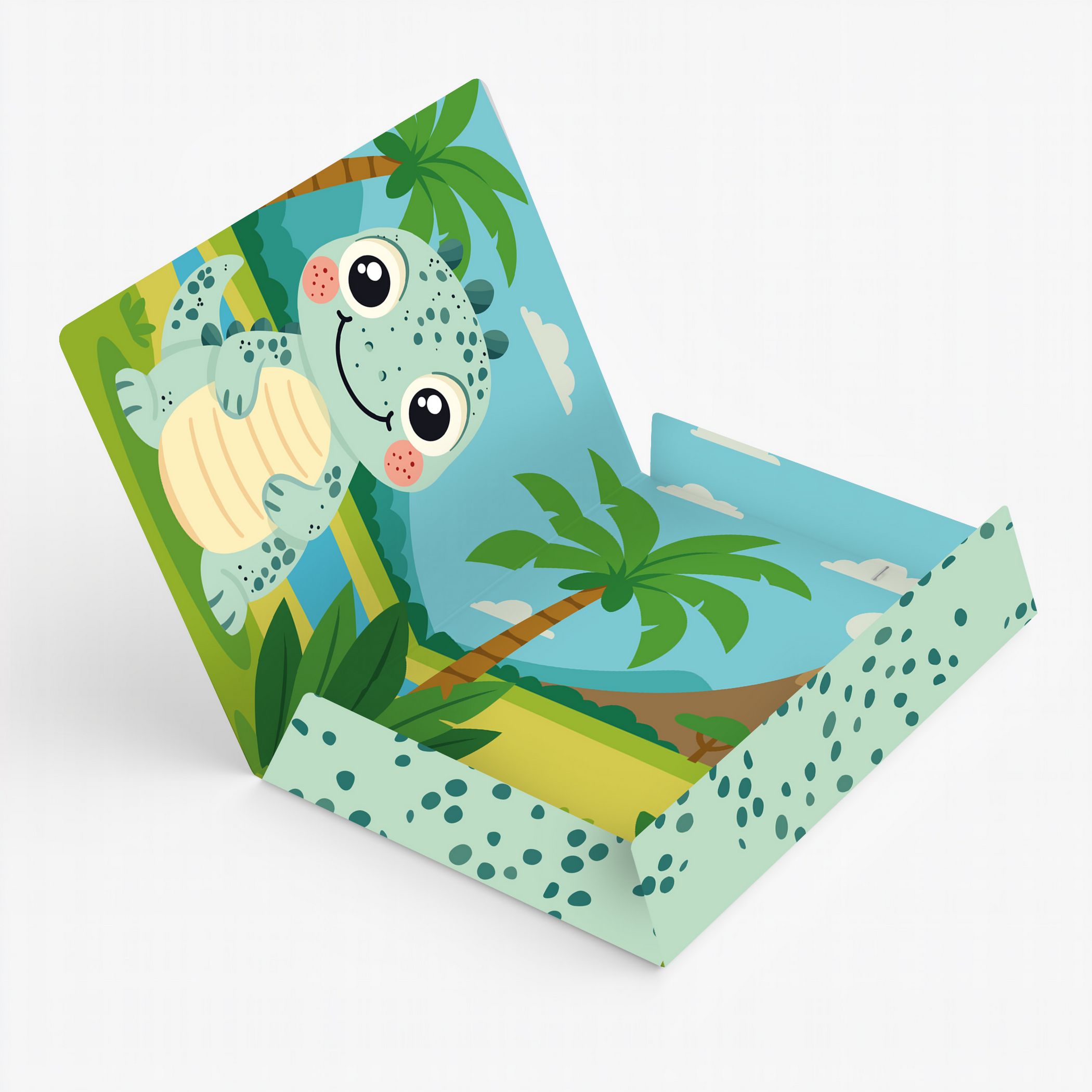 ITENGA Sammelmappe A4 PP Motiv Kawaii DINO aus langlebig...