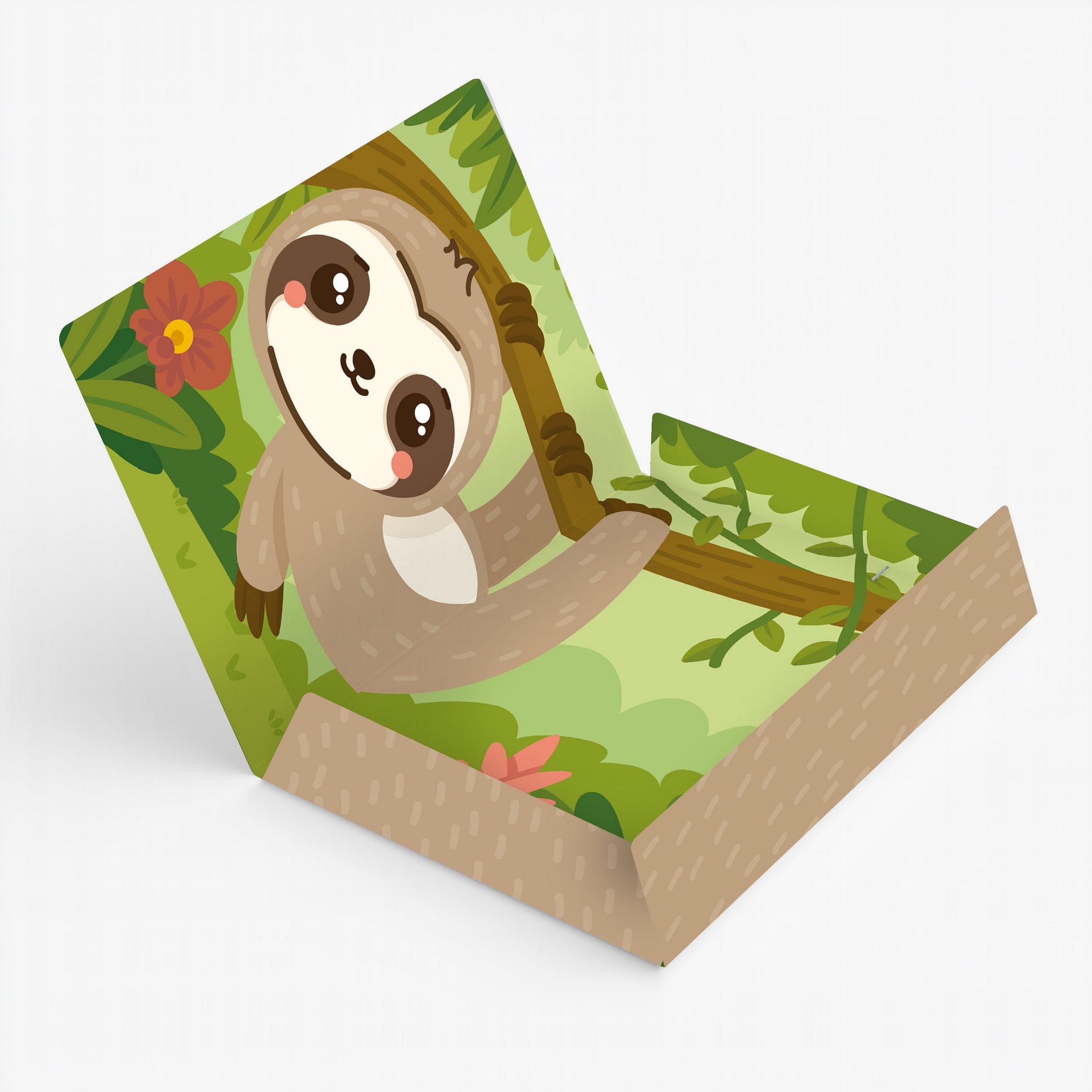 ITENGA Sammelmappe A4 PP Motiv Kawaii FAULTIER aus langl...