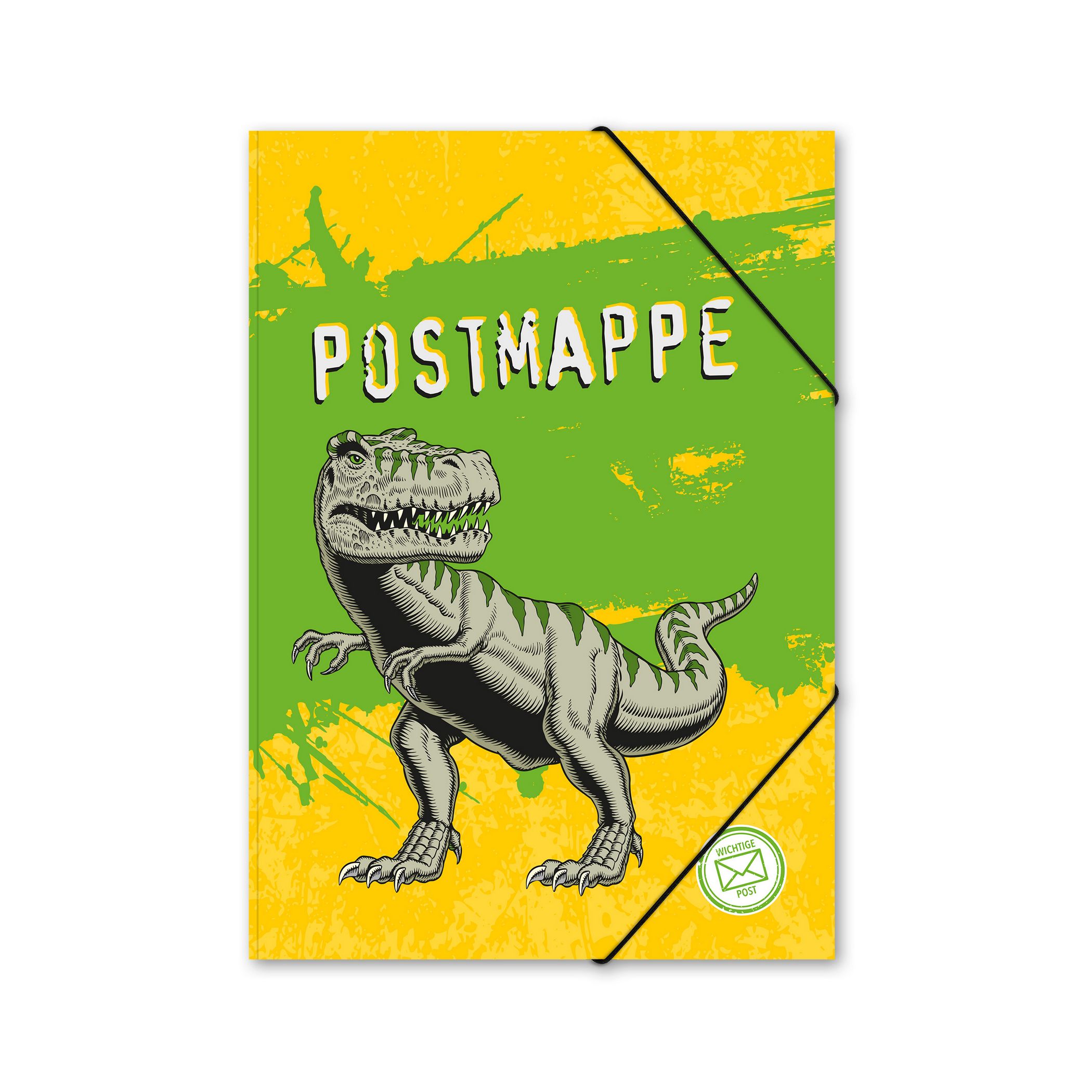 itenga Postmappe A4 PP Motiv TREX aus langlebigem Kunsts...