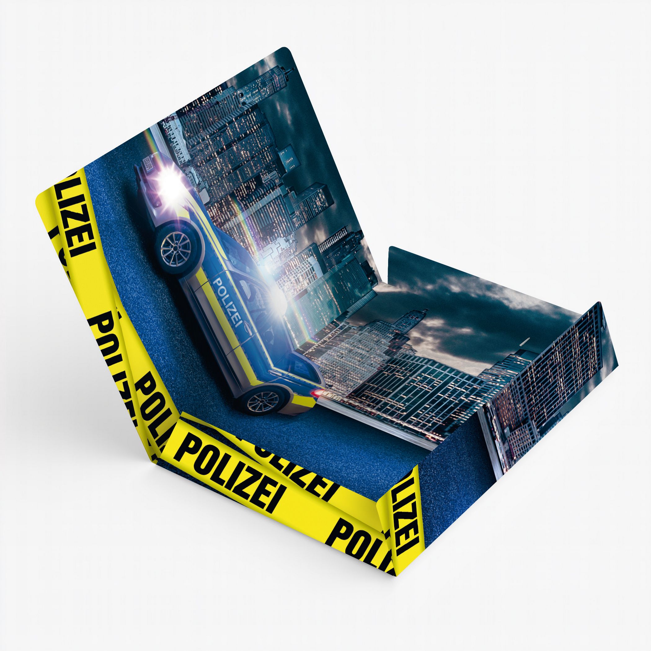 ITENGA Gummizugmappe Sammelmappe A4 PP Motiv POLIZEI