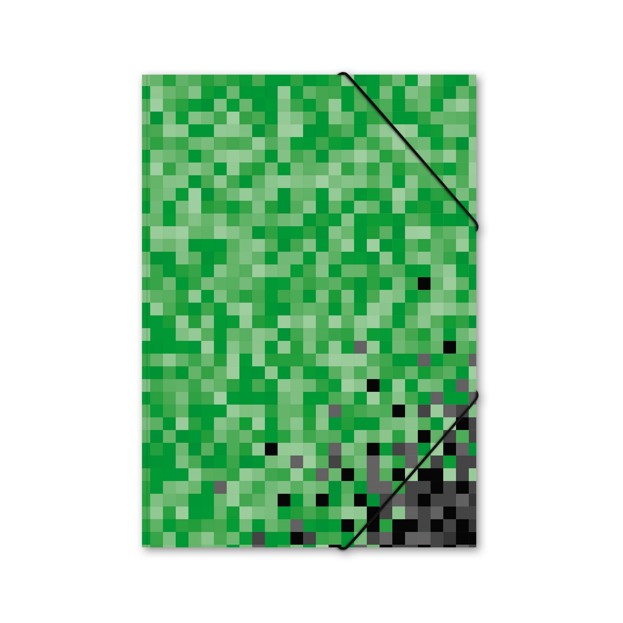 ITENGA Gummizugmappe Sammelmappe A4 PP Motiv PIXEL