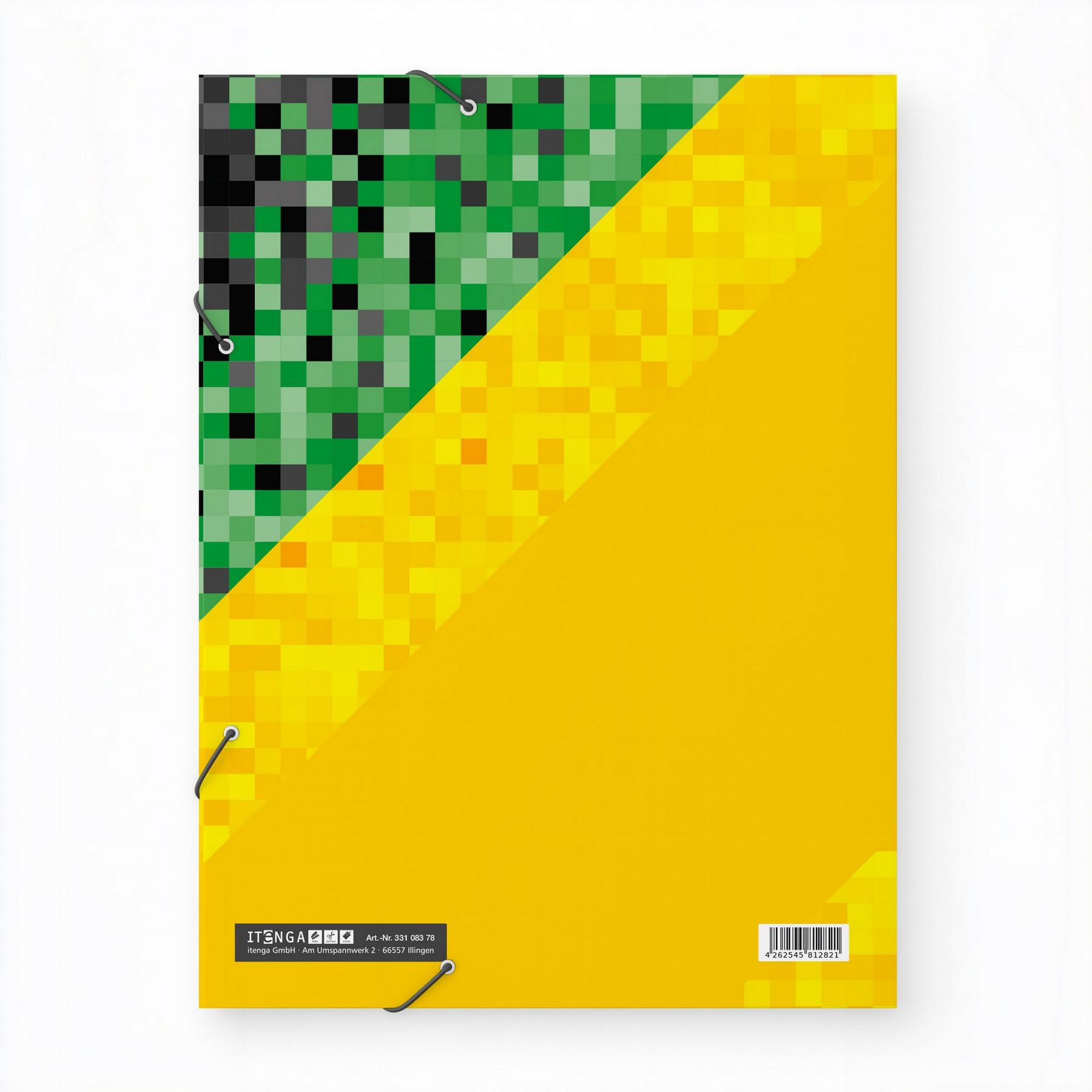 itenga Postmappe aus Karton A4 Motiv PIXEL