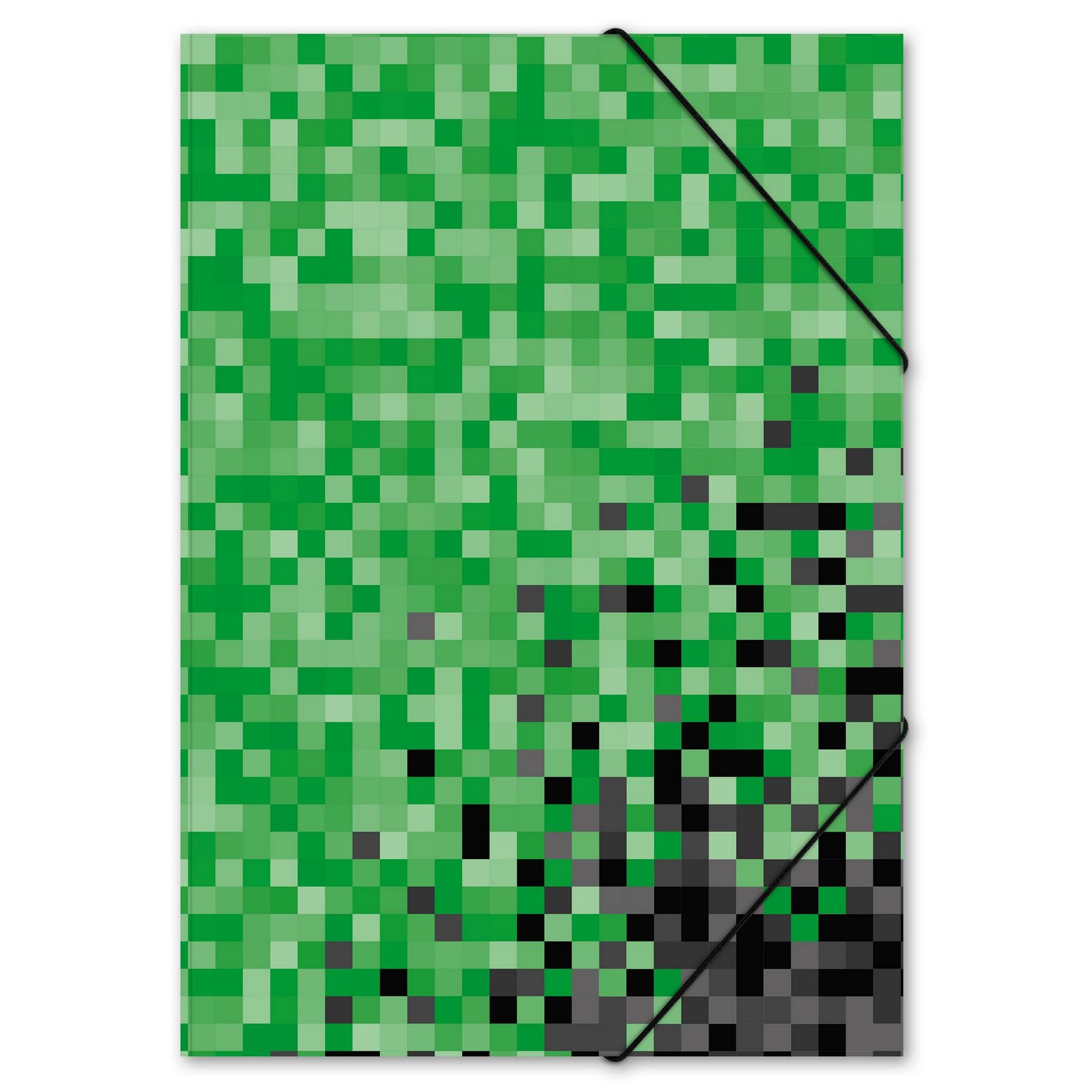 ITENGA Gummizugmappe Zeichenmappe A3 PP Motiv PIXEL