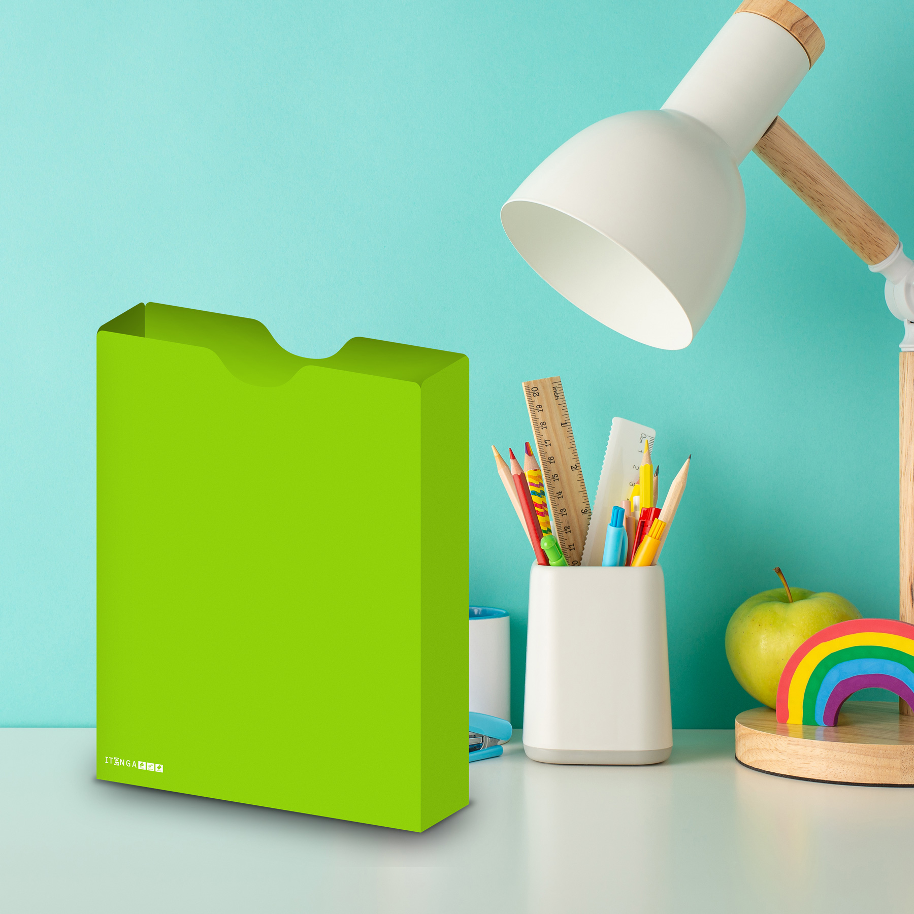 itenga Heftbox DIN A4 Hochformat aus PP Kunststoff FR�HL...