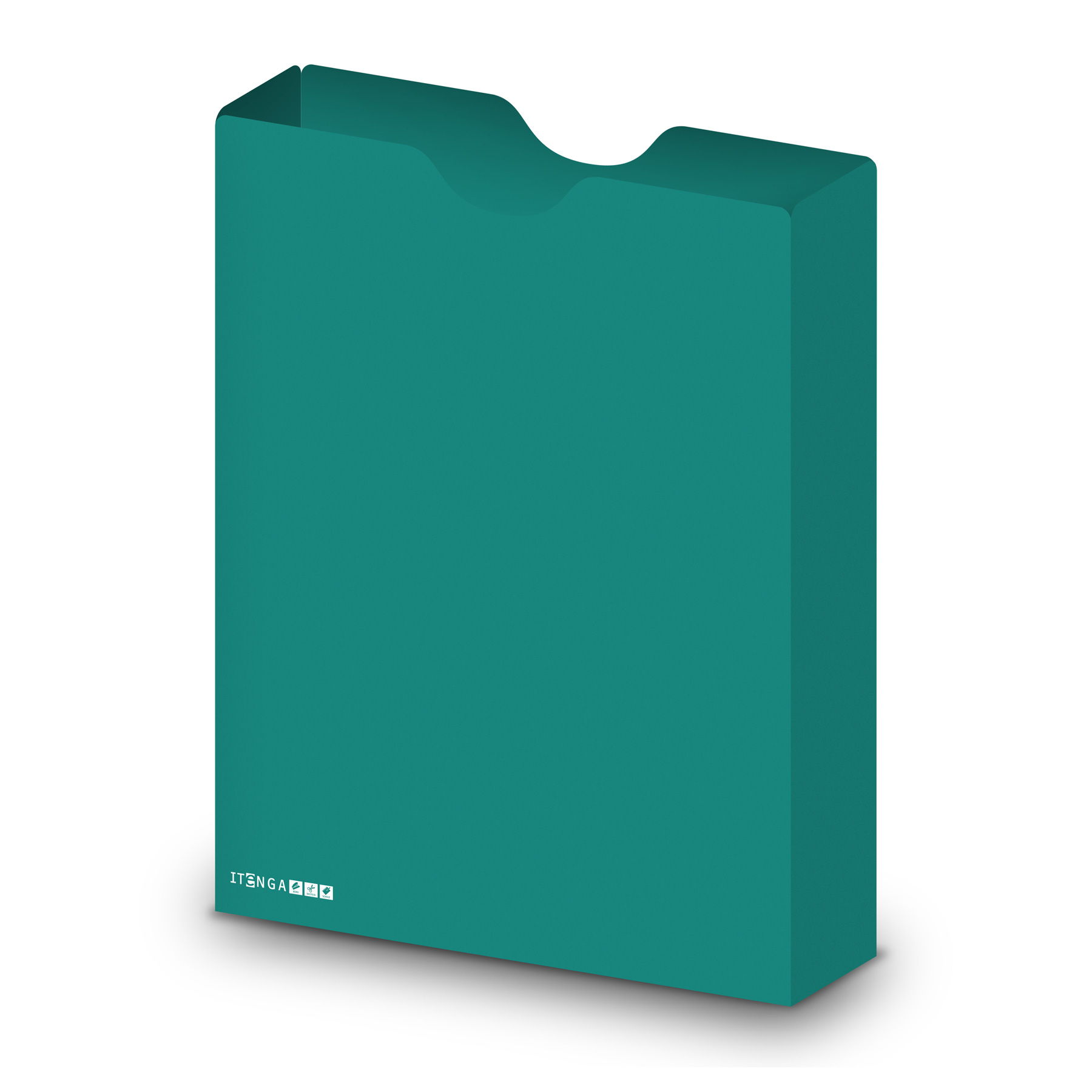 itenga Heftbox DIN A4 Hochformat aus PP Kunststoff T�RKIS
