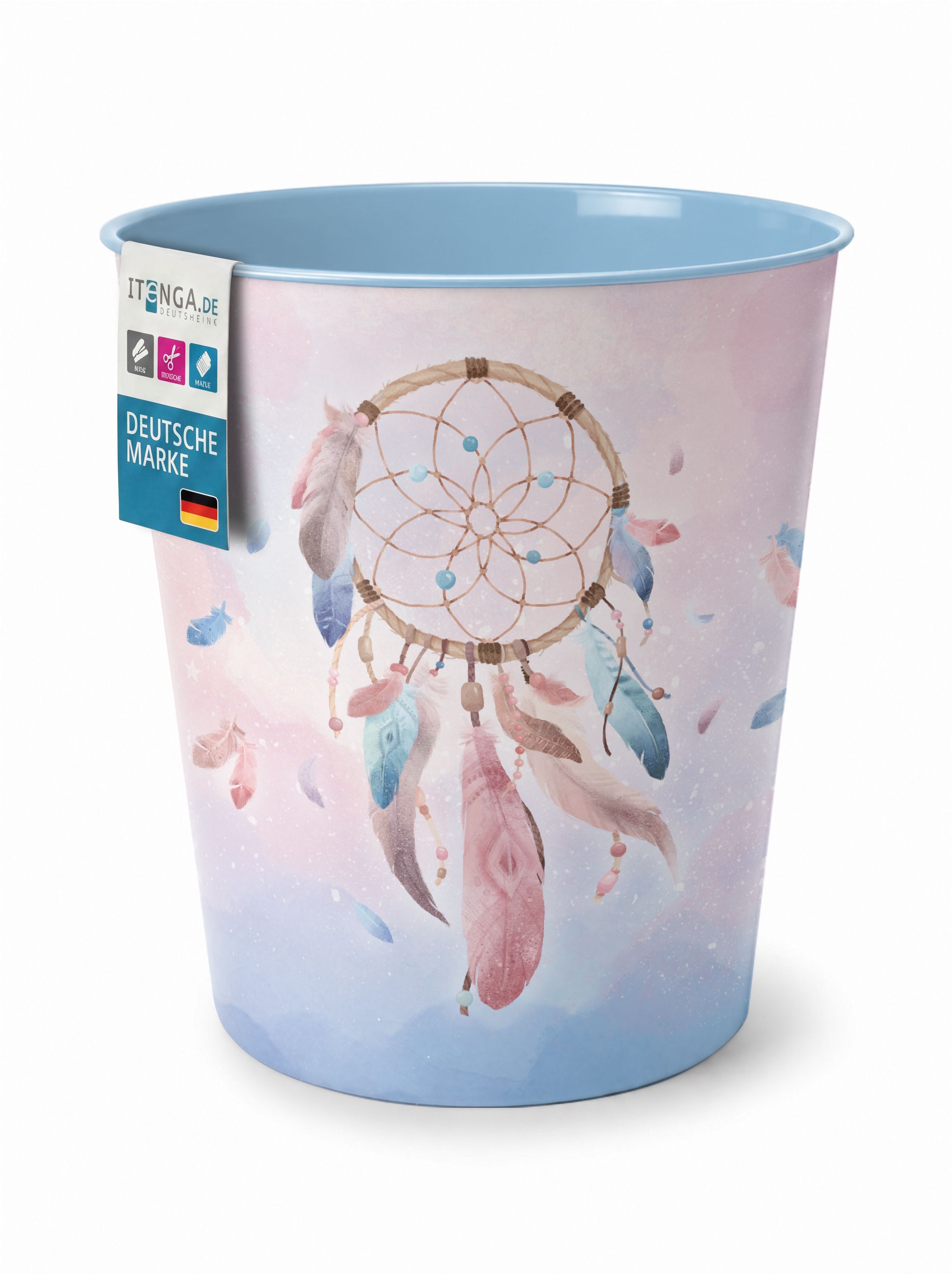 itenga Papierkorb - Motiv TRAUMF�NGER - ca. 11 Liter