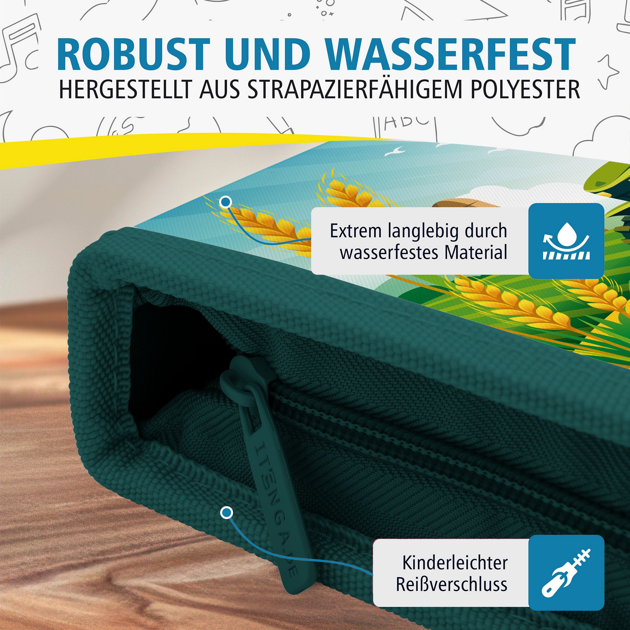 itenga Sch�ler-Etui M�ppchen Traktor Turbo Trak 28 teili...