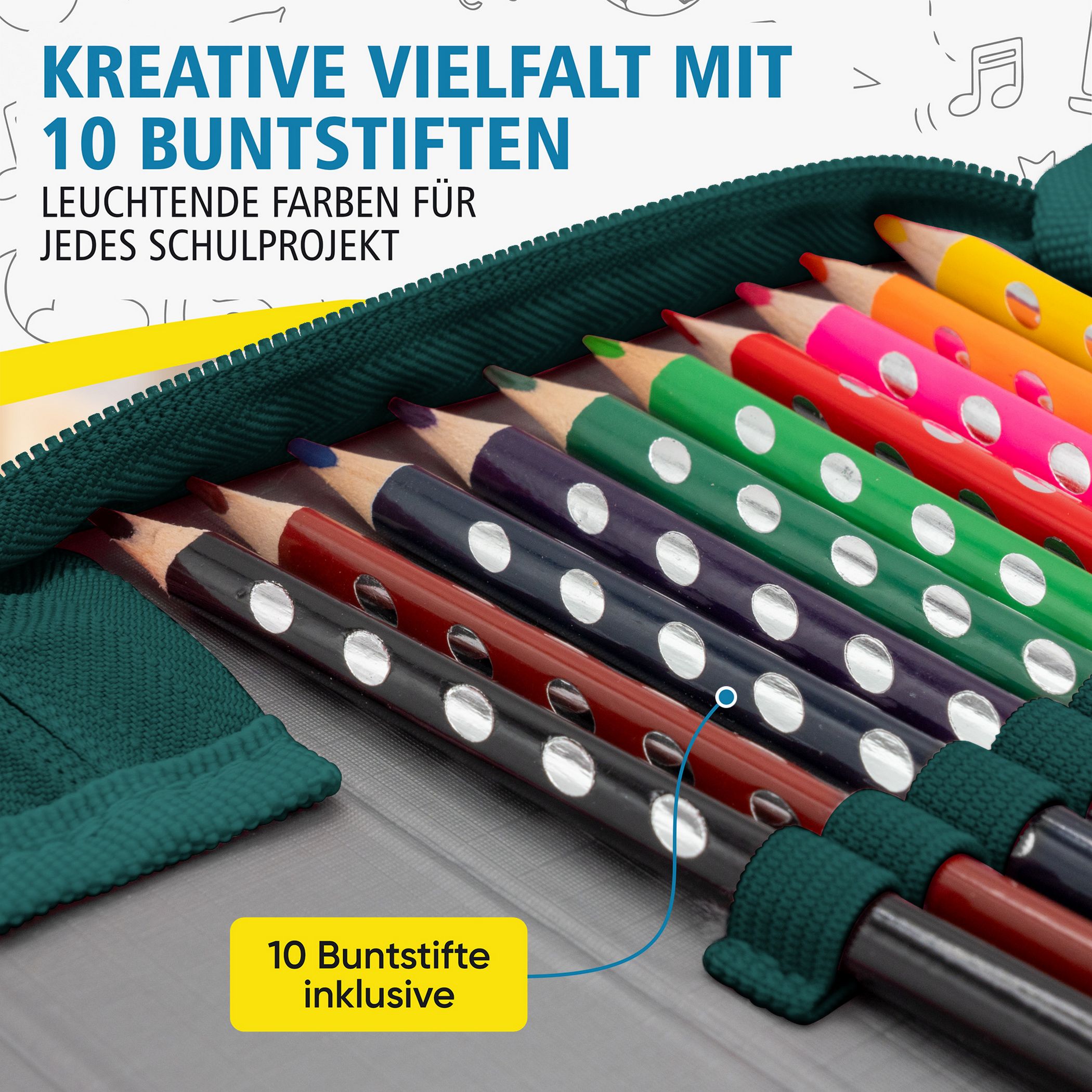 itenga Sch�ler-Etui M�ppchen Traktor Turbo Trak 28 teili...
