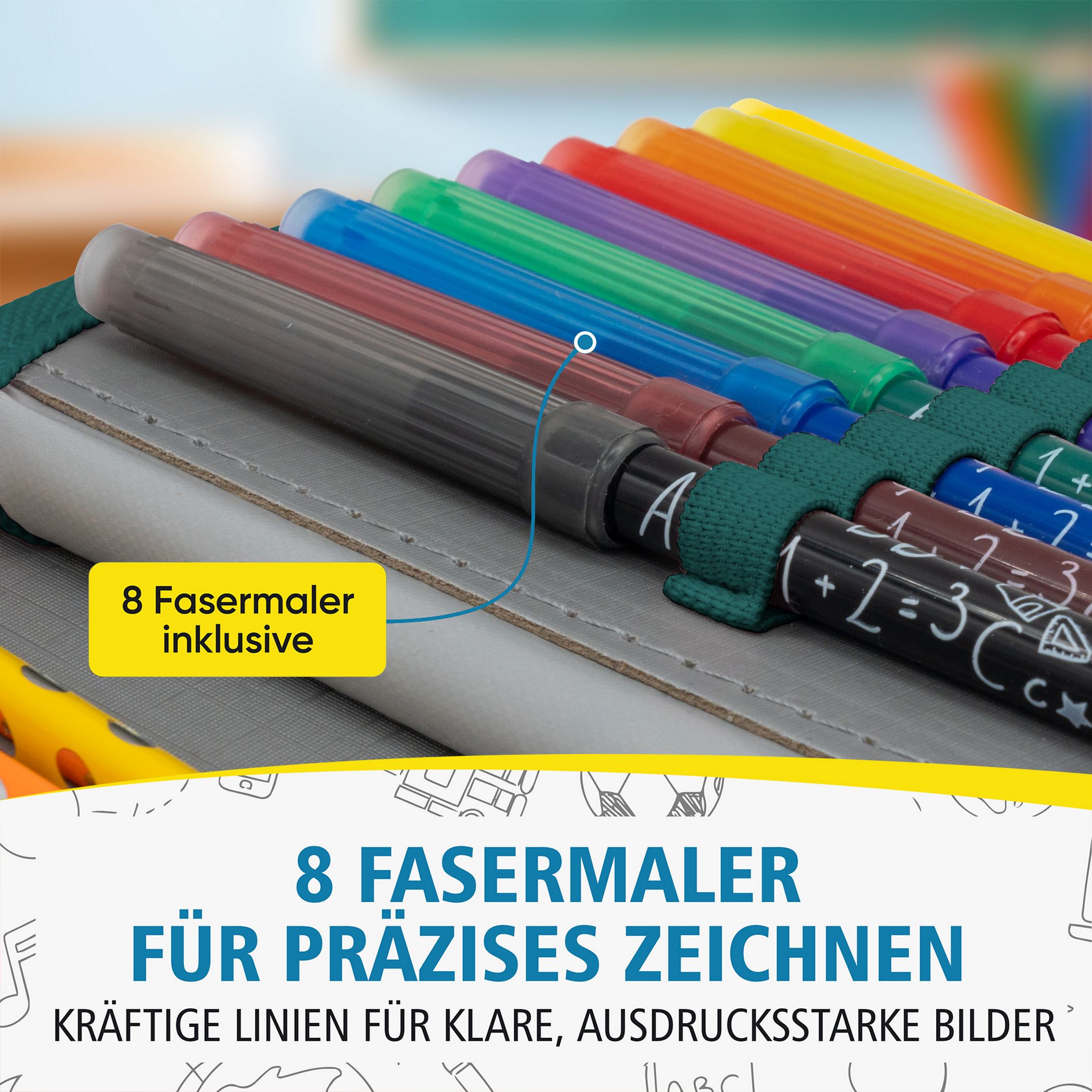 itenga Sch�ler-Etui M�ppchen Traktor Turbo Trak 28 teili...
