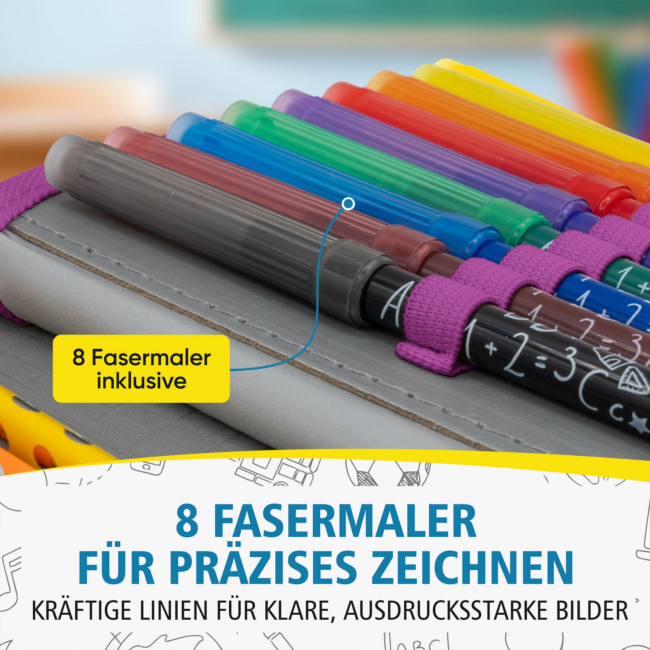 itenga Sch�ler-Etui M�ppchen Regenbogen Rainbow Dreams 2...