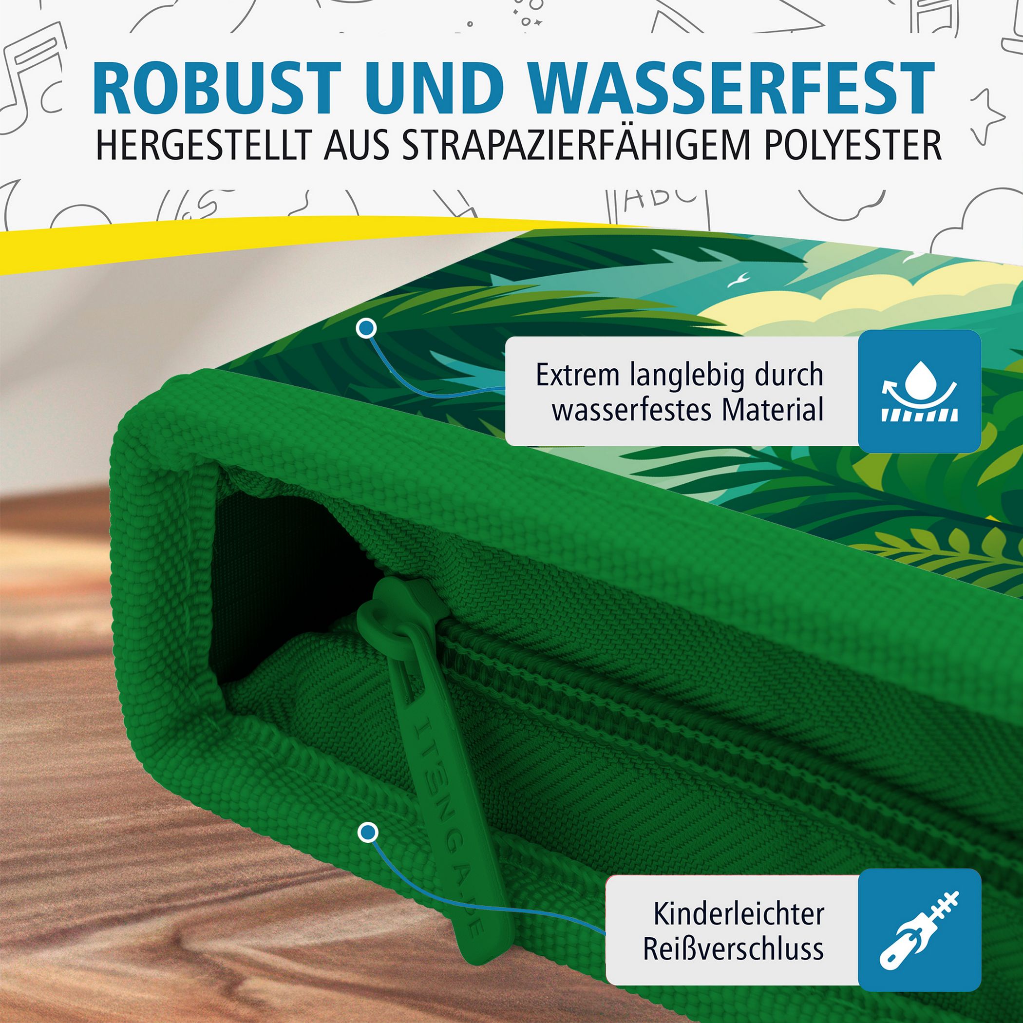 itenga Sch�ler-Etui M�ppchen Dinosaurier Dino World 28 t...