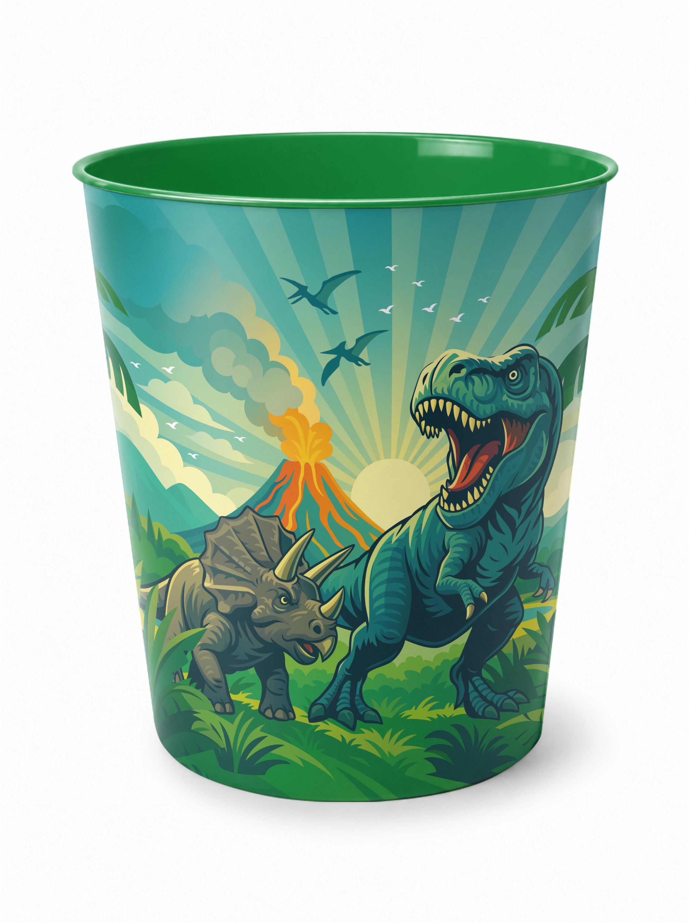 itenga Papierkorb f�r Kinder - Motiv Dinosaurier - DINO ...
