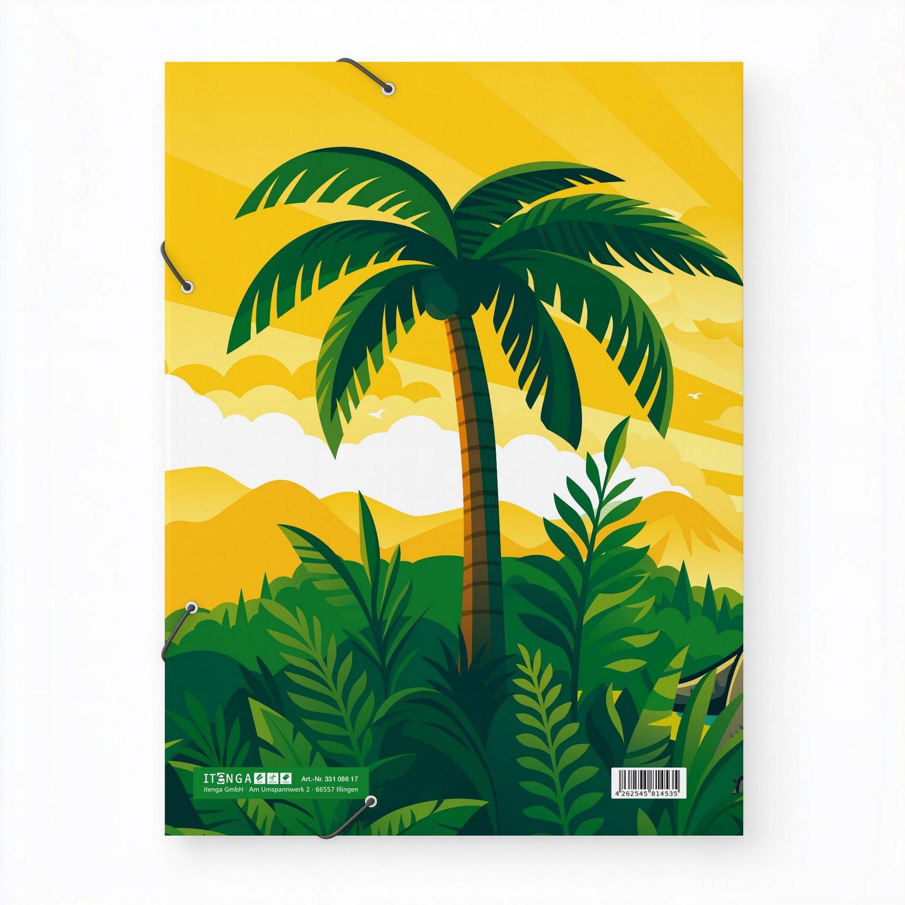 ITENGA Postmappe aus Karton A4 Motiv Dinosaurier - DINO ...