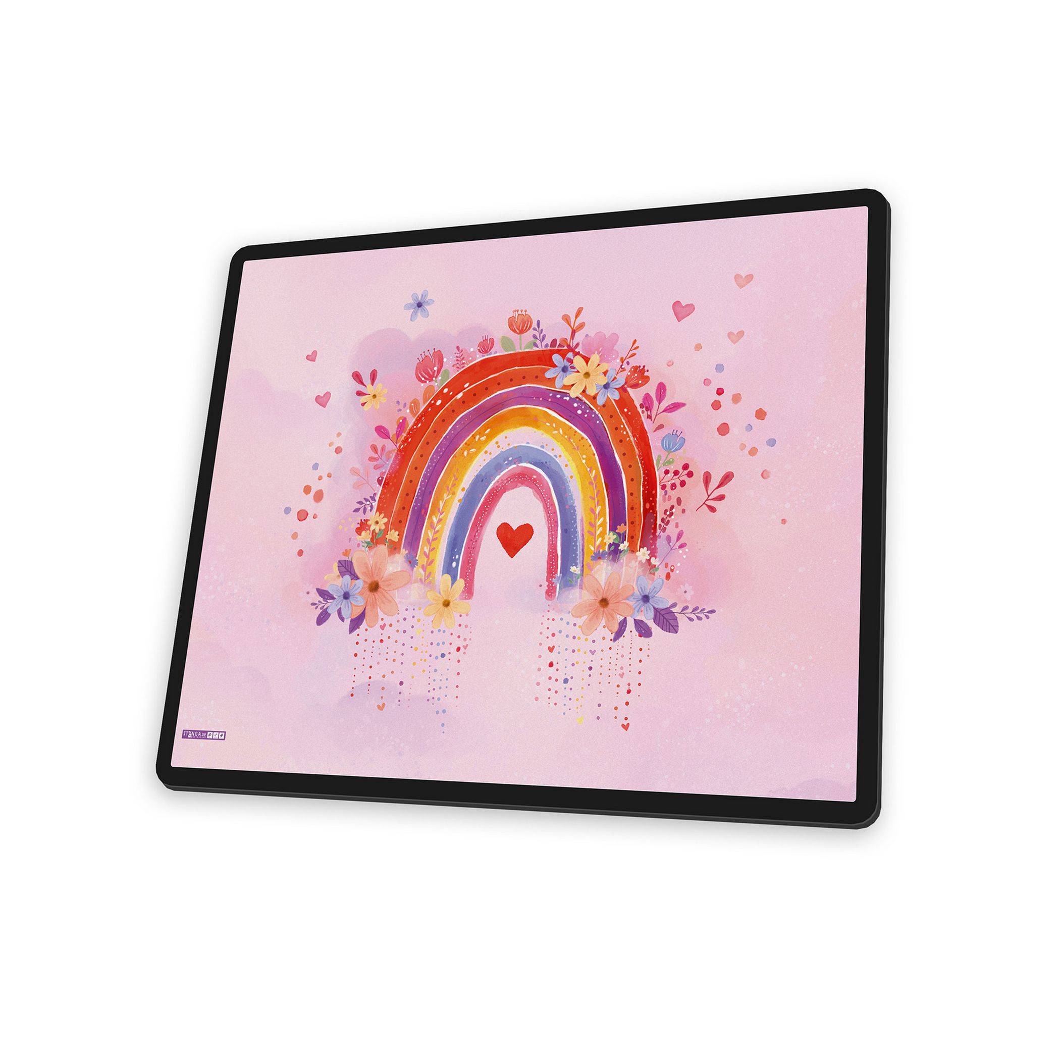 itenga Schreibunterlage V1 Motiv Regenbogen - RAINBOW DR...