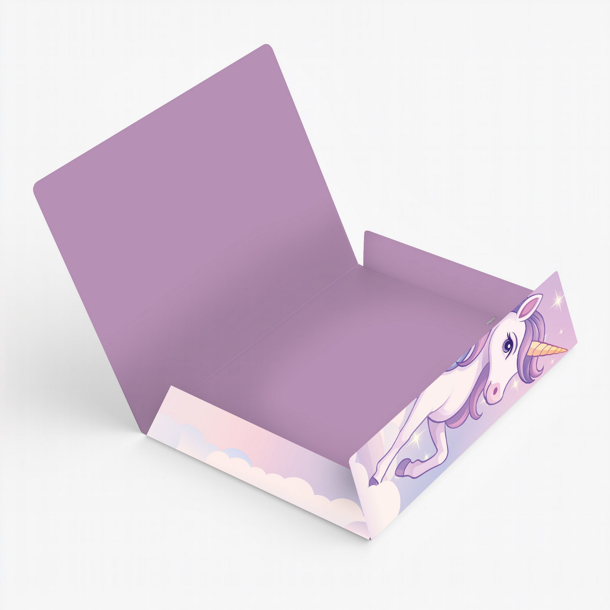 ITENGA Gummizugmappe Zeichenmappe A3 PP Motiv EINHORN ZA...