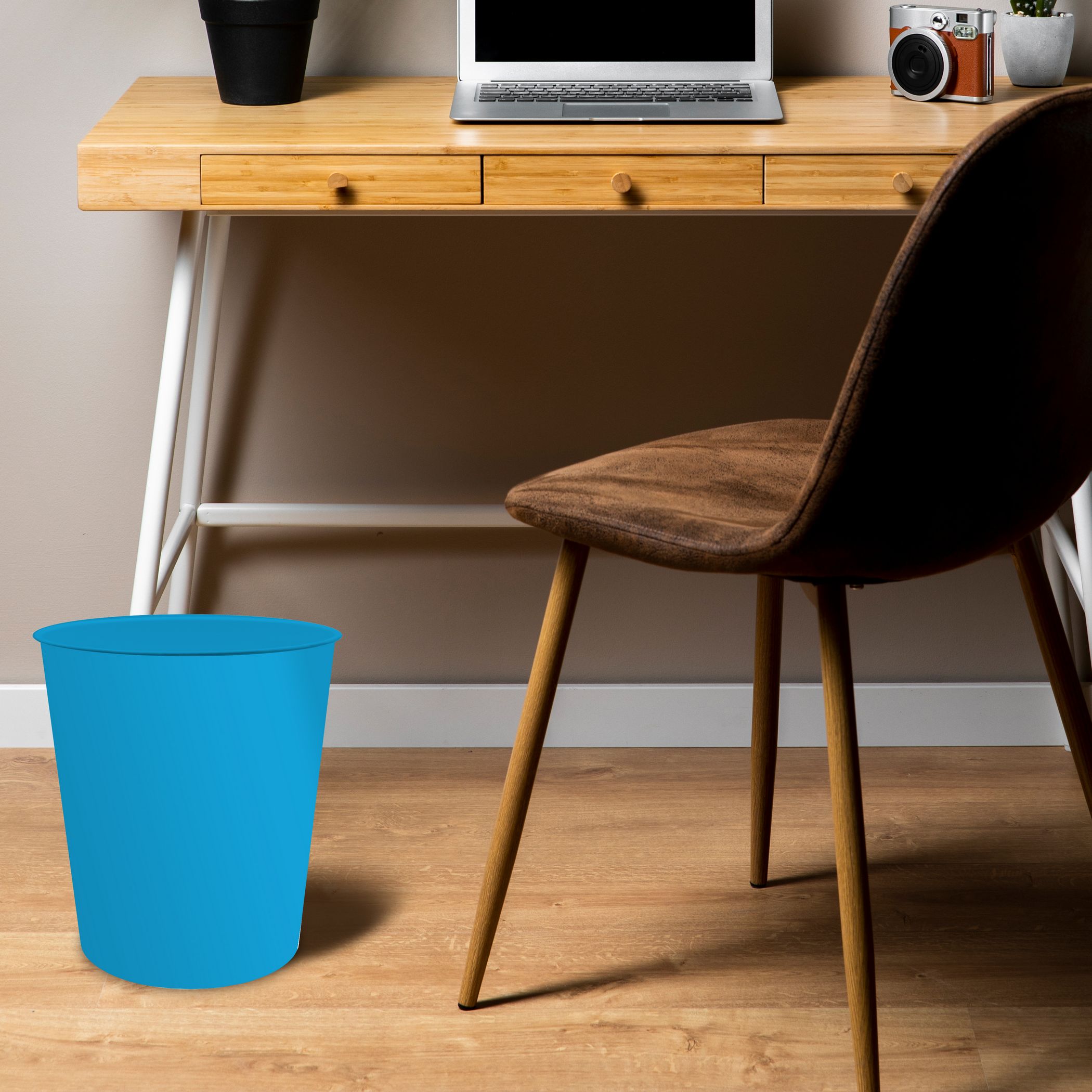 itenga Papierkorb ca. 11 Liter - cyan