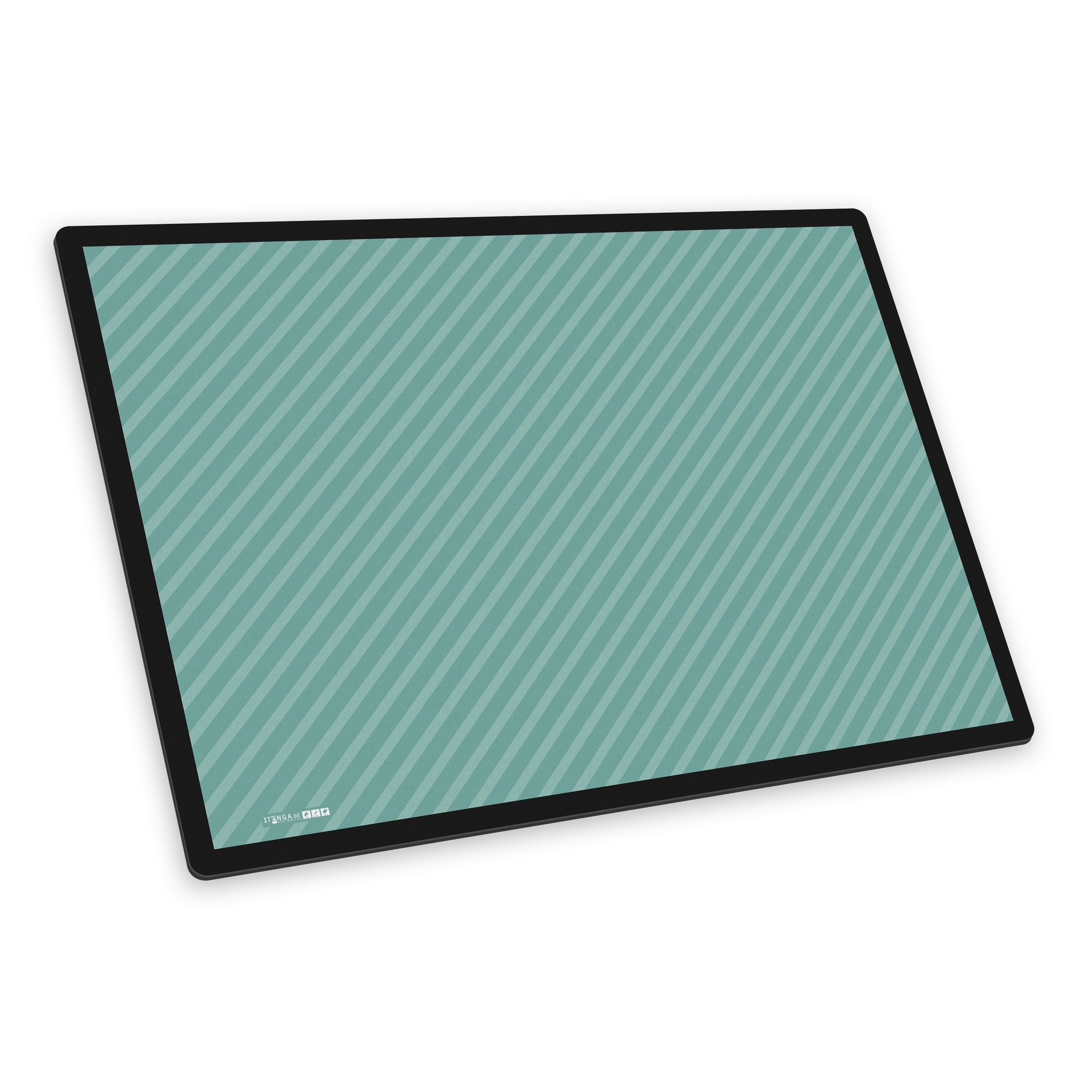 itenga Schreibunterlage V1 Motiv STRIPE - pastell gr�n