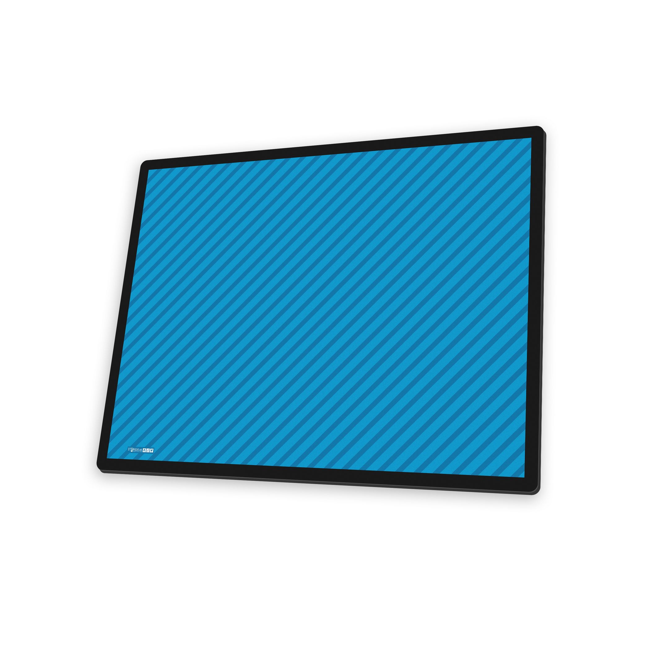 itenga Schreibunterlage V1 Motiv STRIPE - cyan