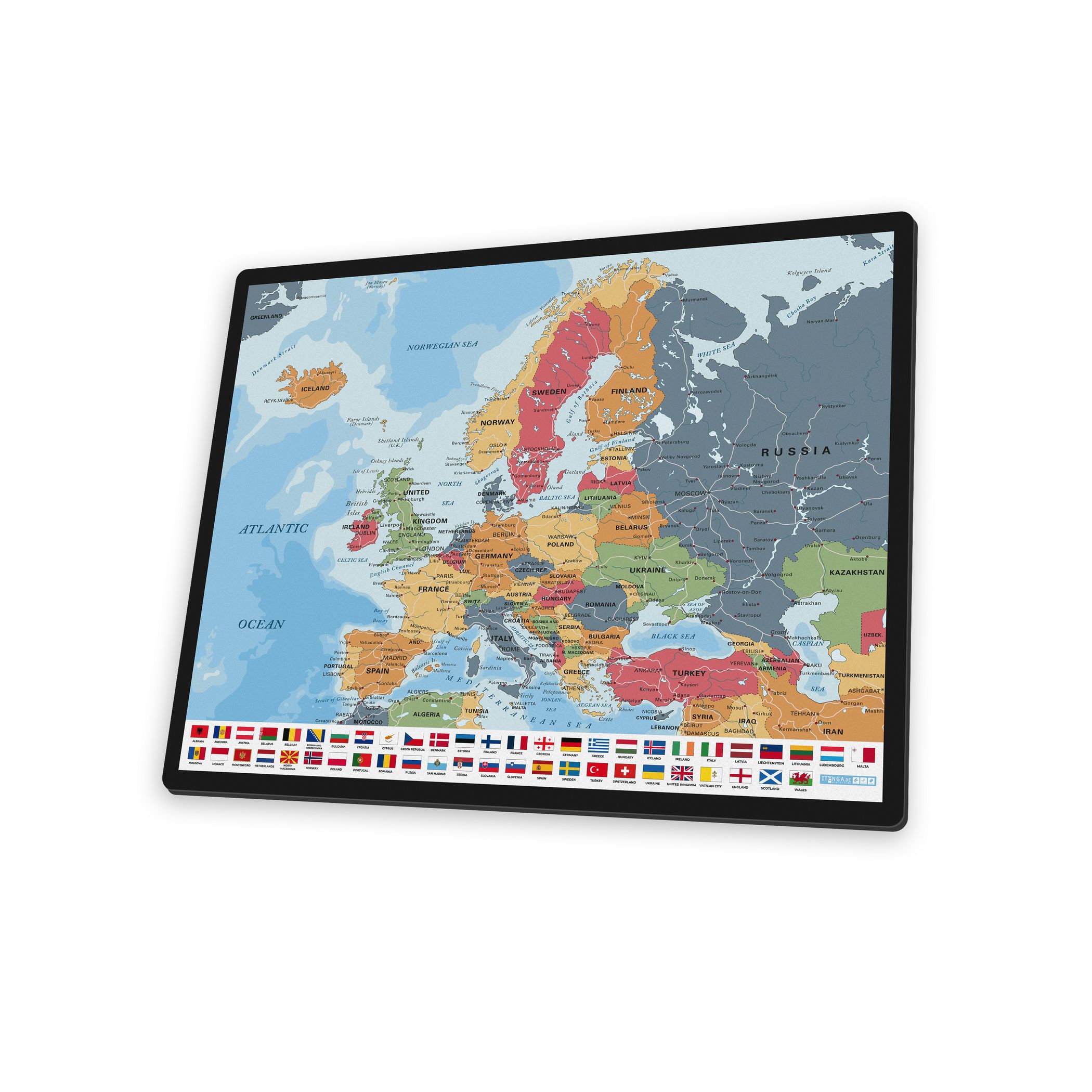 itenga Schreibunterlage V1 Motiv EUROPA - Karte