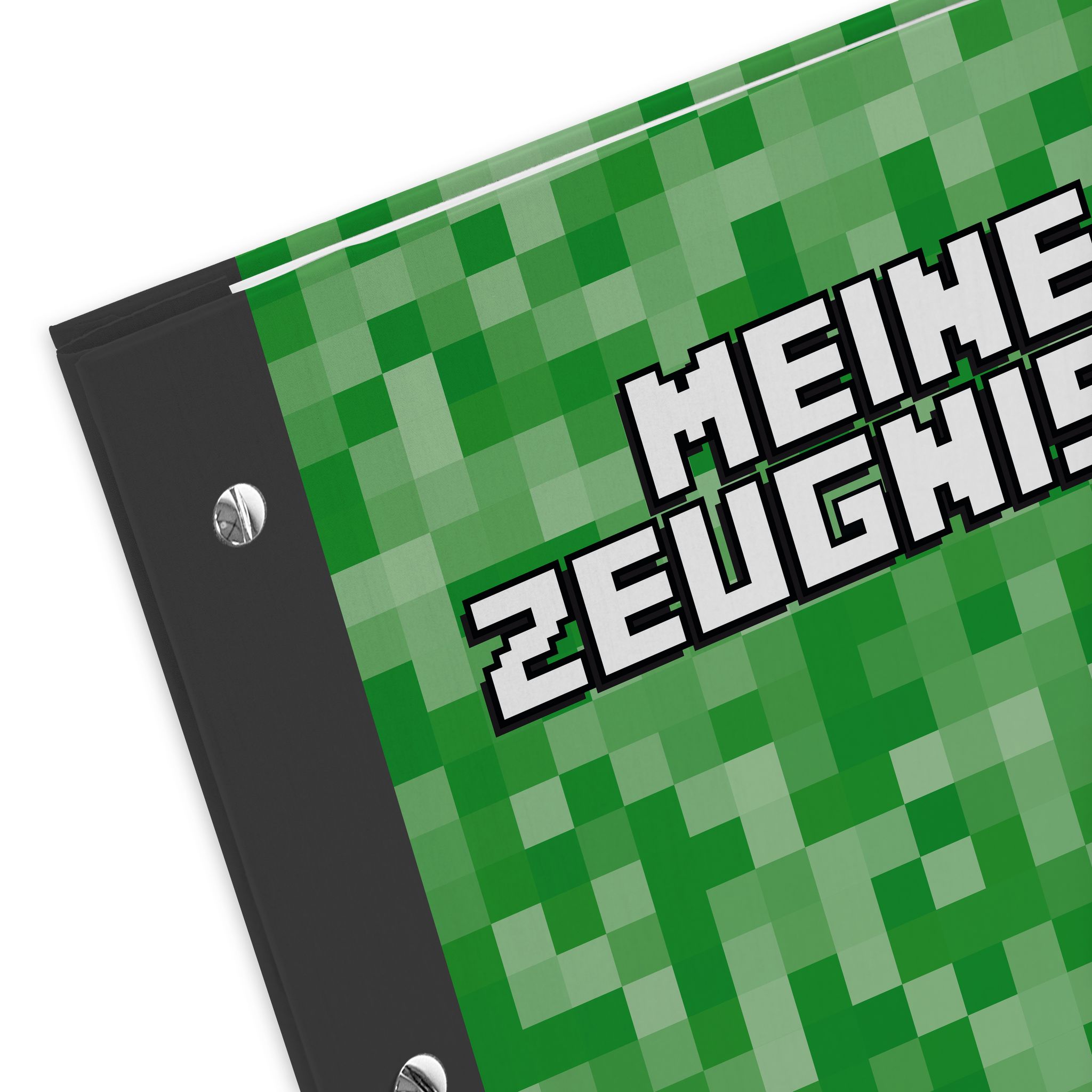 itenga Zeugnismappe A4 mit Schraubverschluss Motiv Pixel