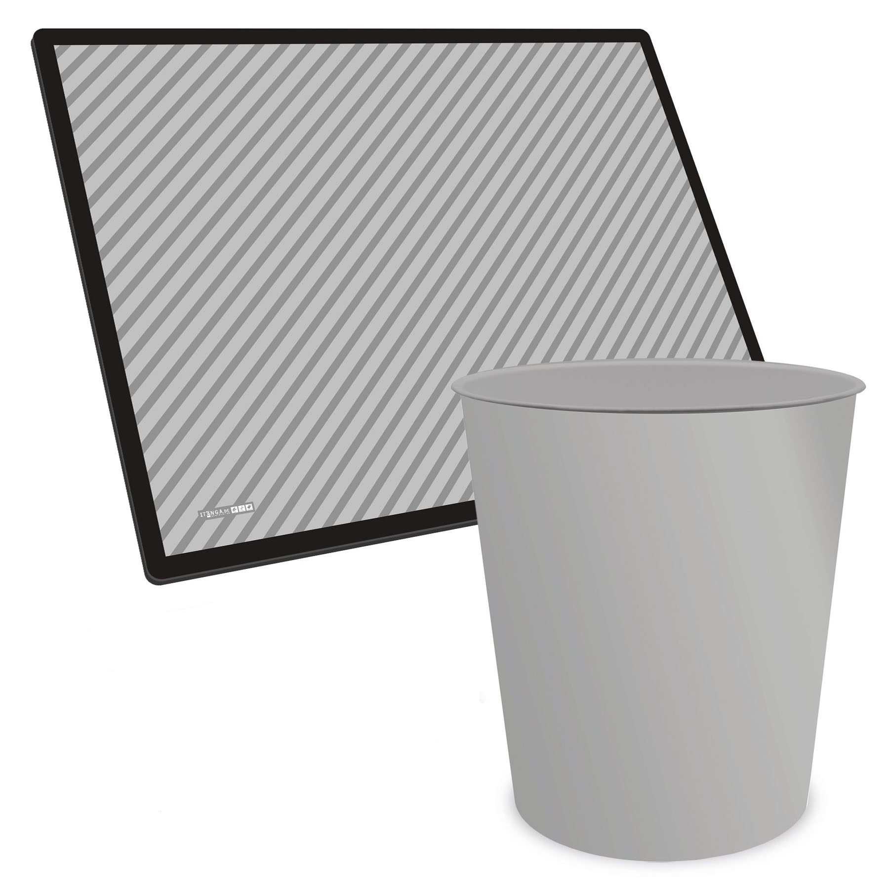 ITENGA Papierkorb Schreibtischunterlage Set - ca. 11 Lit...