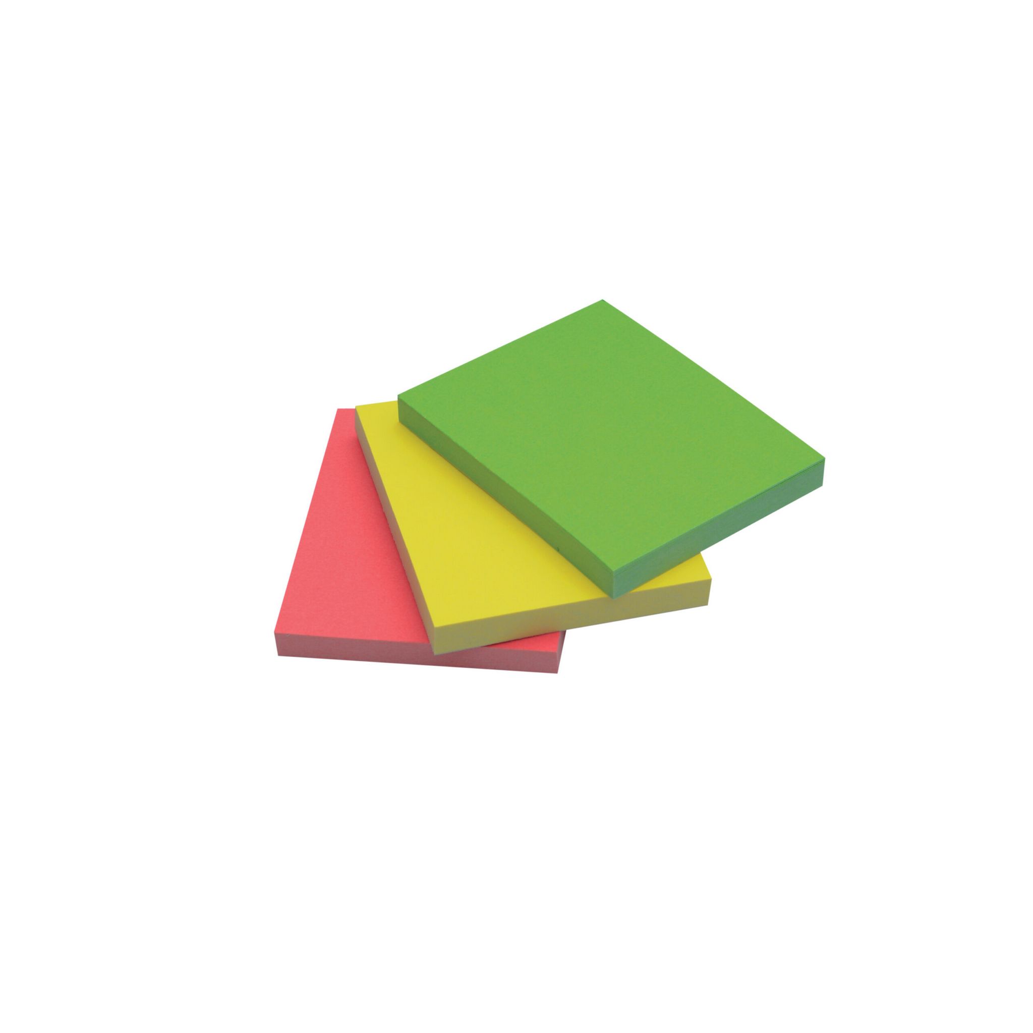 Q-CONNECT KF01224 Haftnotizen Haftnotizblock 38x51mm Neon