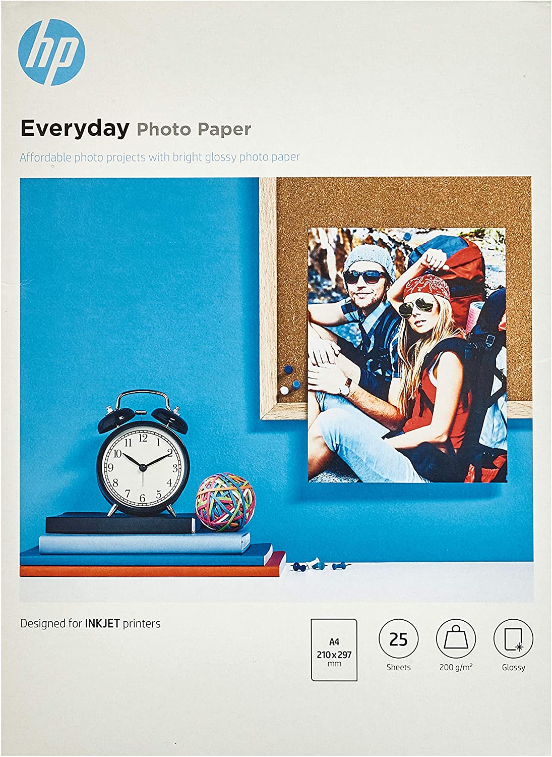 HP Inkjet Fotopapier 25BL s.gloss