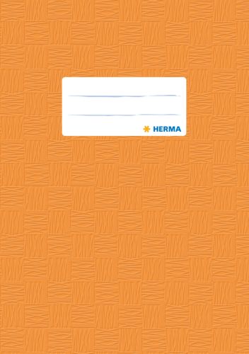 HERMA Heftschoner, DIN A4, aus PP, orange gedeckt