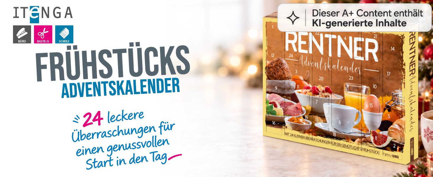 itenga Adventskalender Rentner gef�llt mit hochwertigen ...
