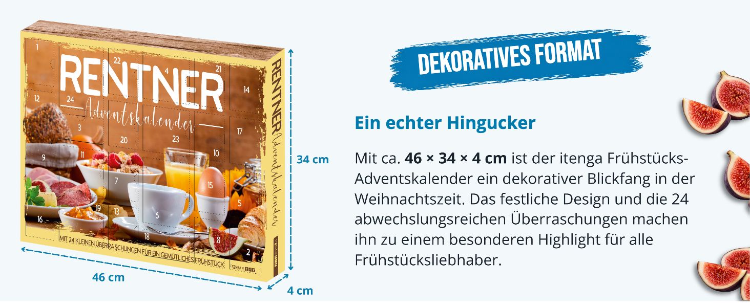 itenga Adventskalender Rentner gef�llt mit hochwertigen ...