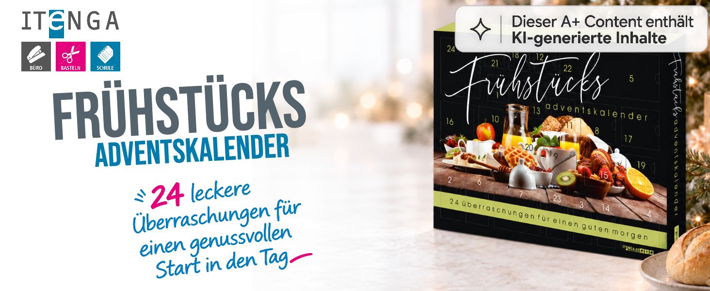 itenga Fr�hst�ck Adventskalender Guten Morgen