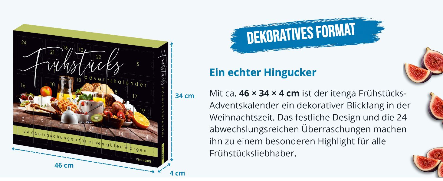 itenga Fr�hst�ck Adventskalender Guten Morgen