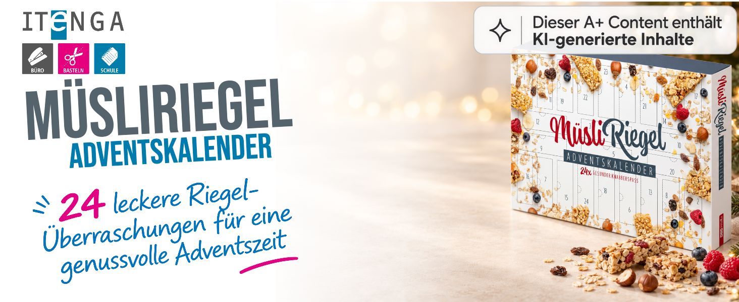 itenga M�sli-Riegel Adventskalender