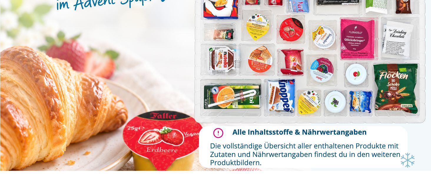 itenga Fr�hst�ck Adventskalender Motiv LIEBLINGSMENSCH