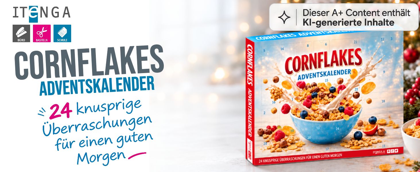 itenga XXL Cornflakes Adventskalender 2026