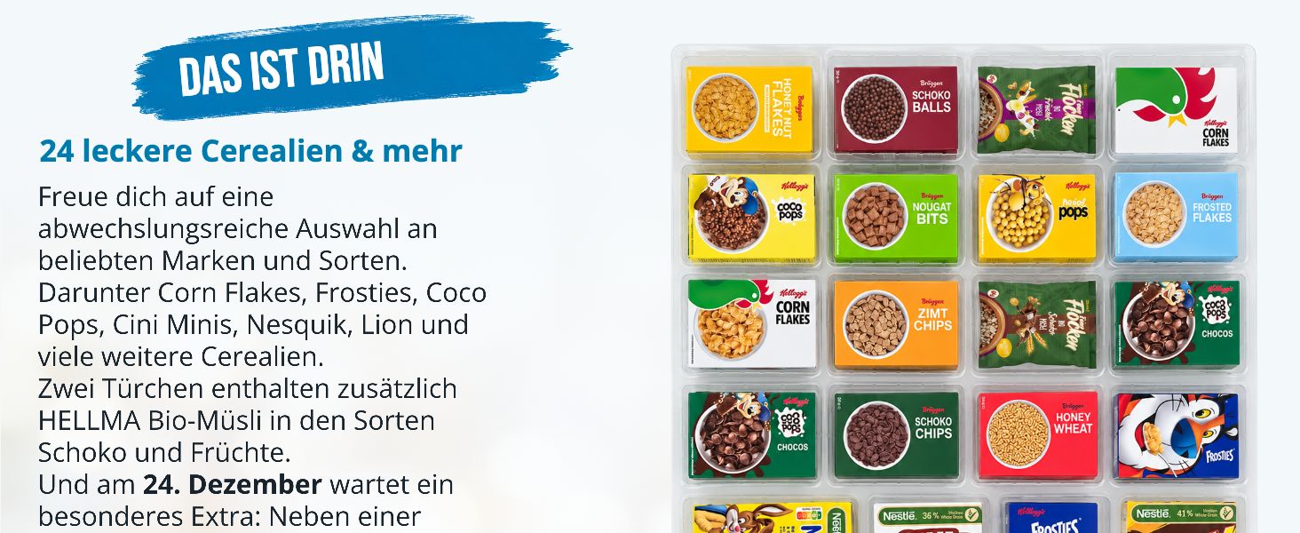 itenga XXL Cornflakes Adventskalender 2026